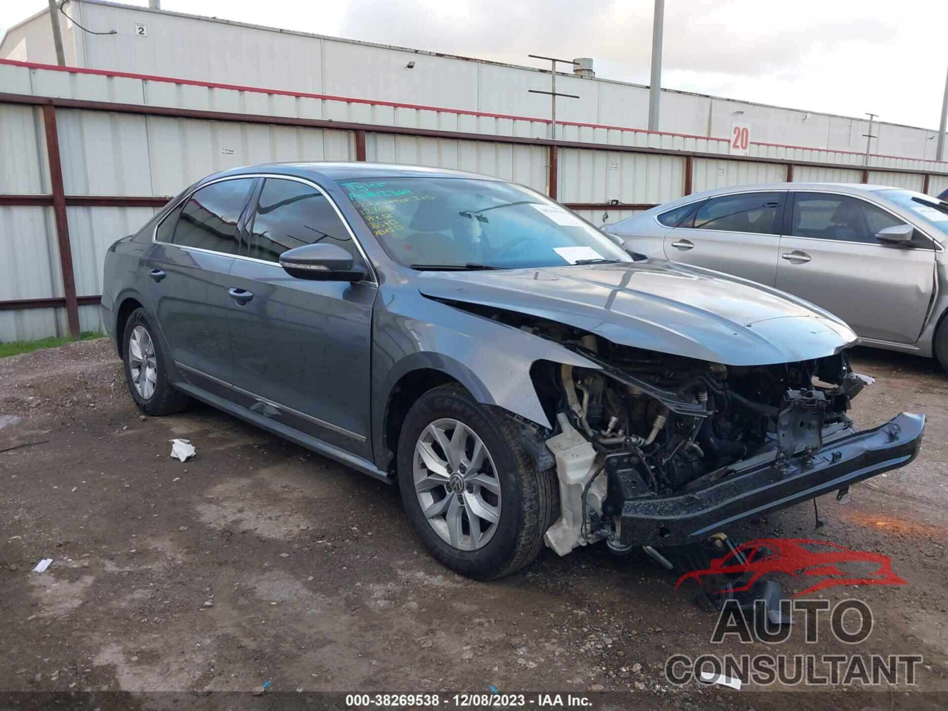 VOLKSWAGEN PASSAT 2016 - 1VWAT7A38GC035565