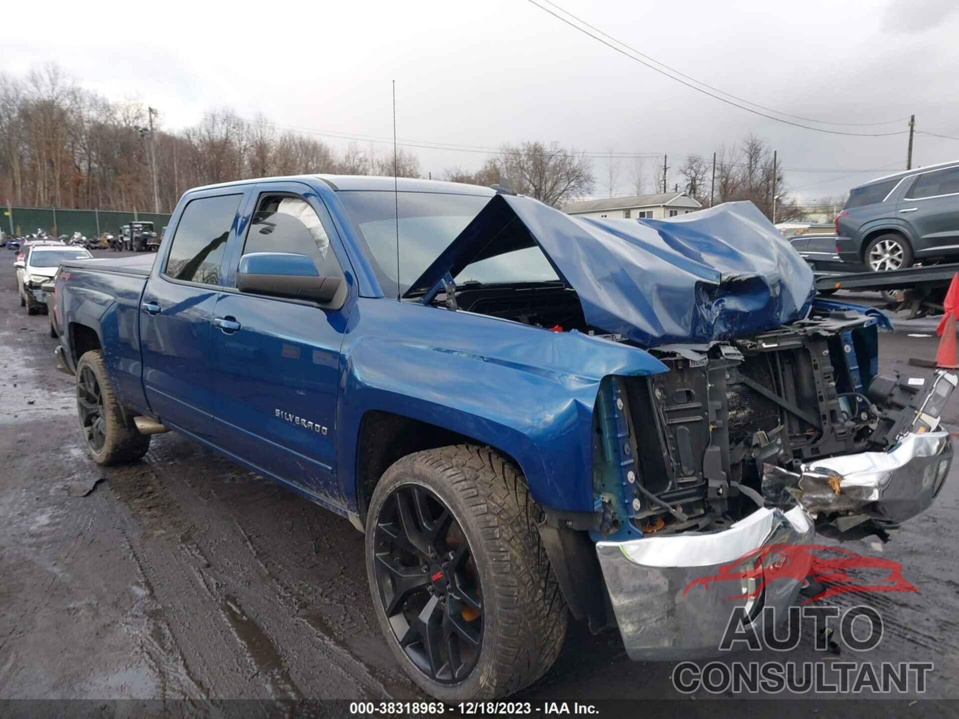 CHEVROLET SILVERADO 1500 2016 - 3GCUKREC6GG172509