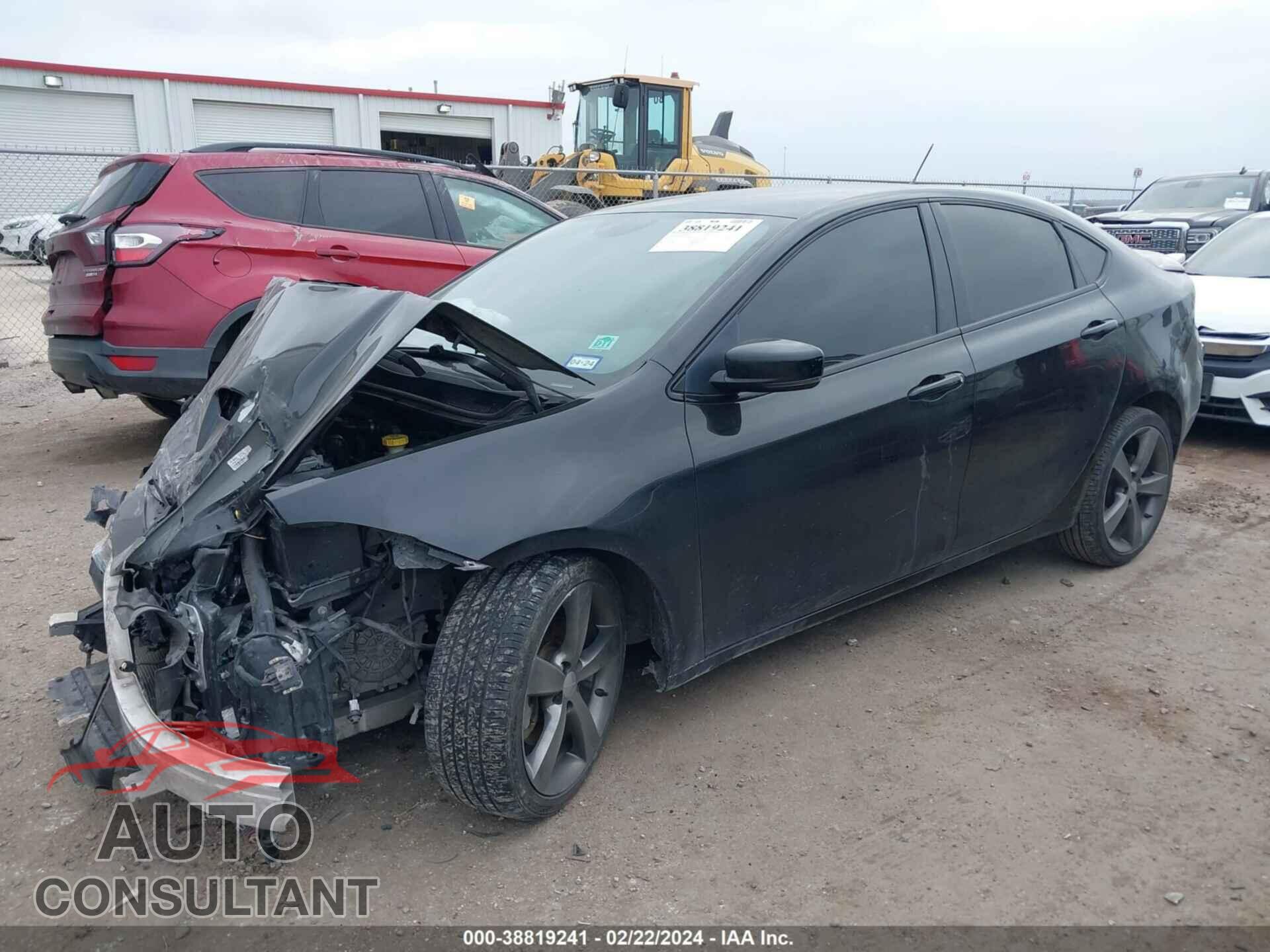 DODGE DART 2016 - 1C3CDFEB4GD584926