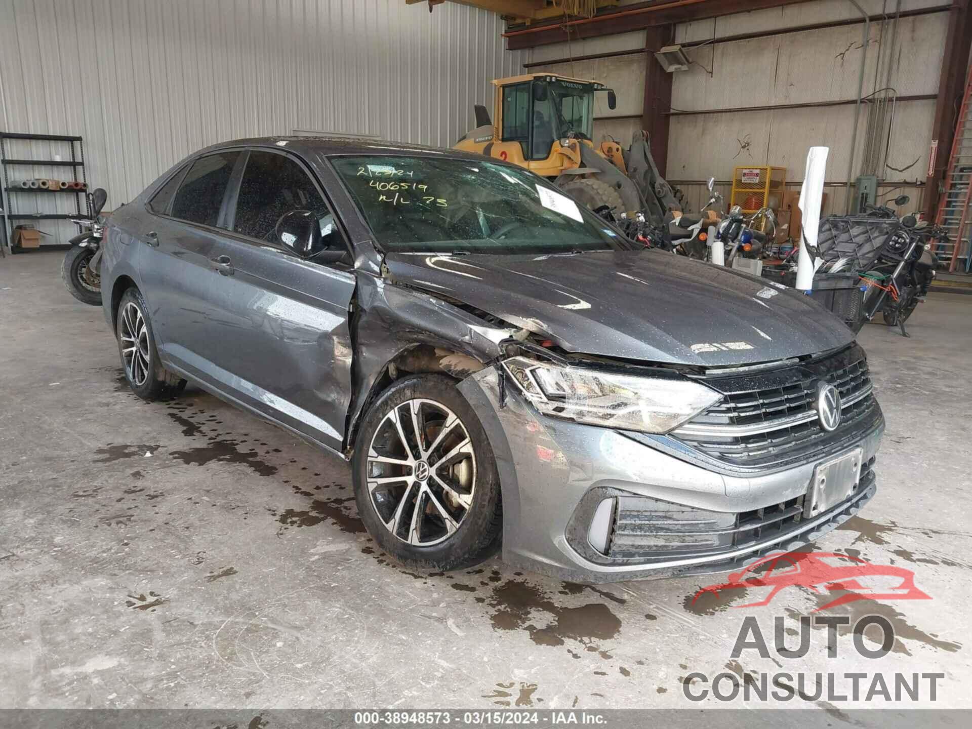 VOLKSWAGEN JETTA 2022 - 3VWBM7BU9NM018293