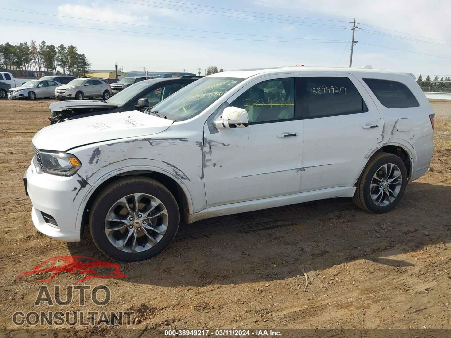DODGE DURANGO 2019 - 1C4RDJDG0KC754980