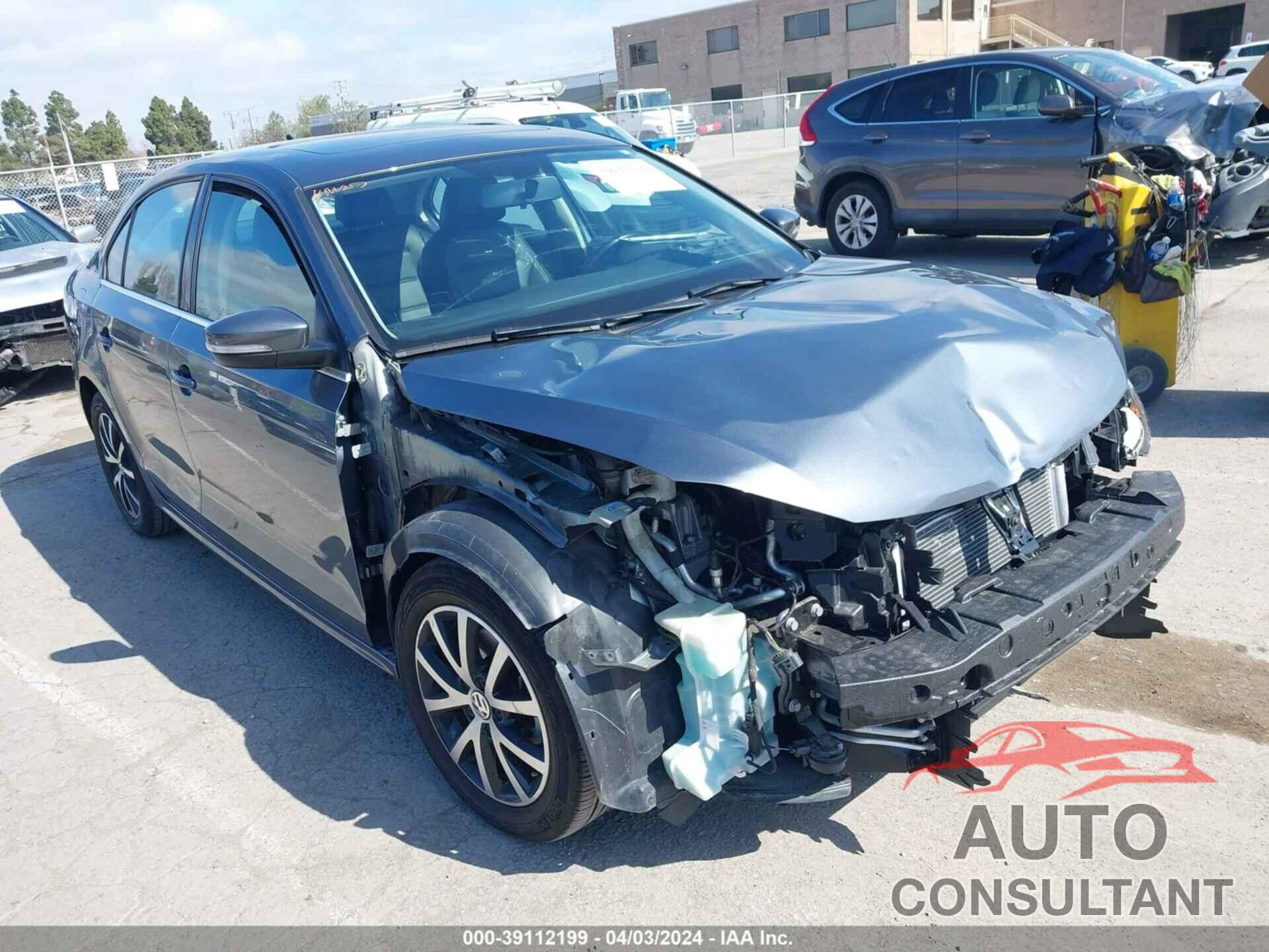 VOLKSWAGEN JETTA 2017 - 3VWDB7AJ7HM244326