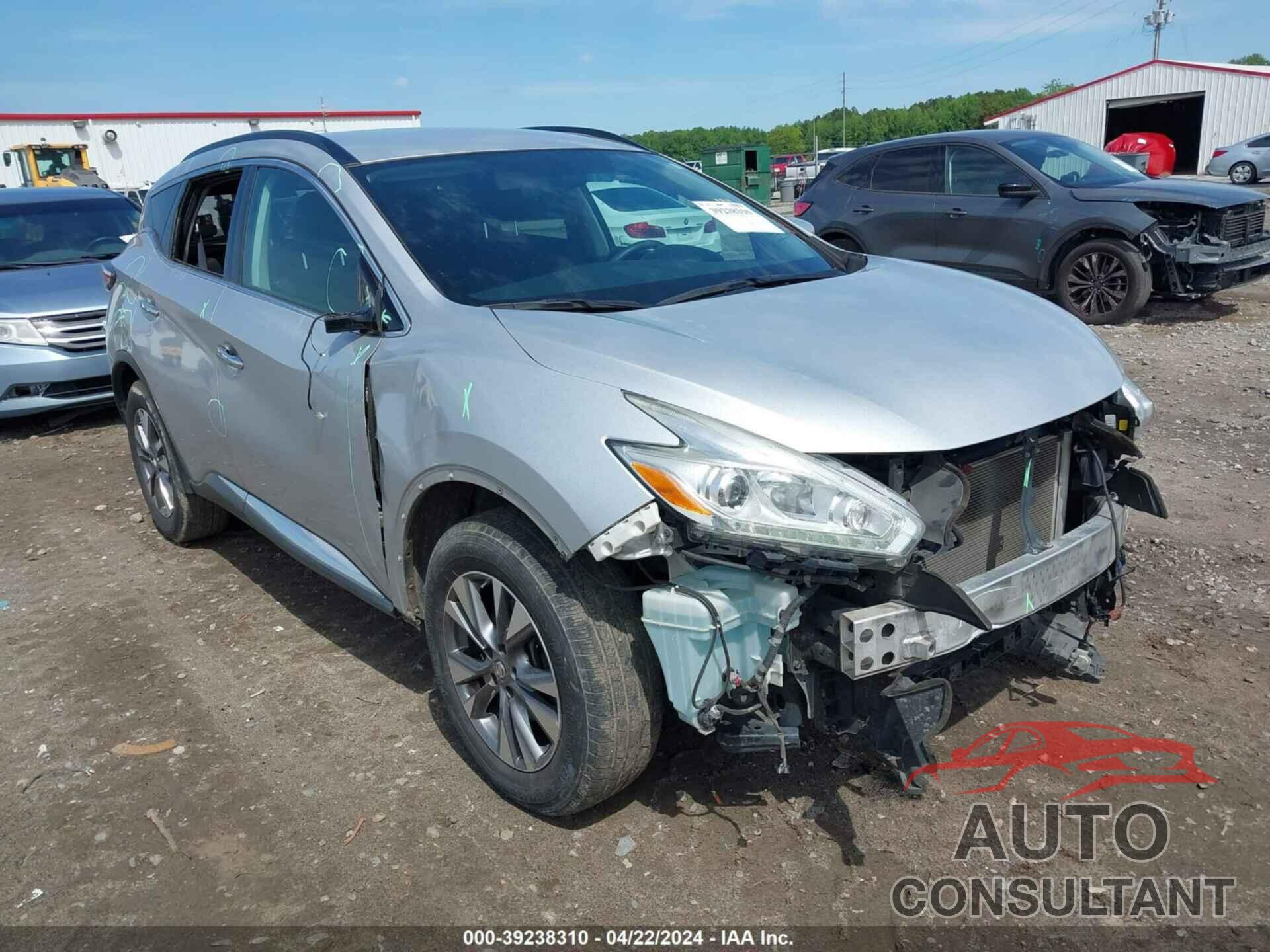 NISSAN MURANO 2017 - 5N1AZ2MG8HN122158