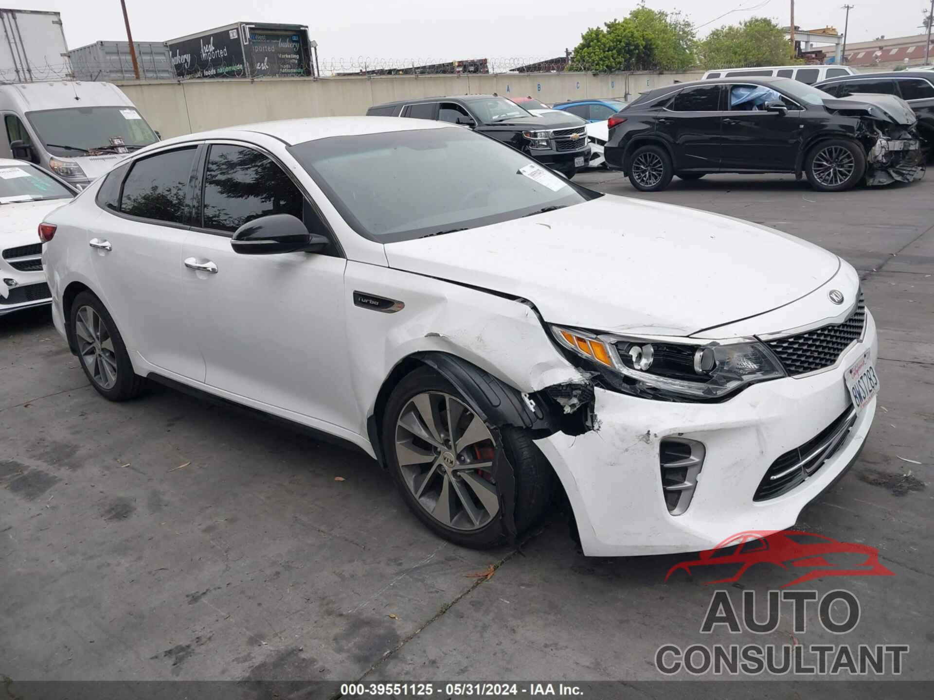 KIA OPTIMA 2017 - 5XXGW4L20HG146202