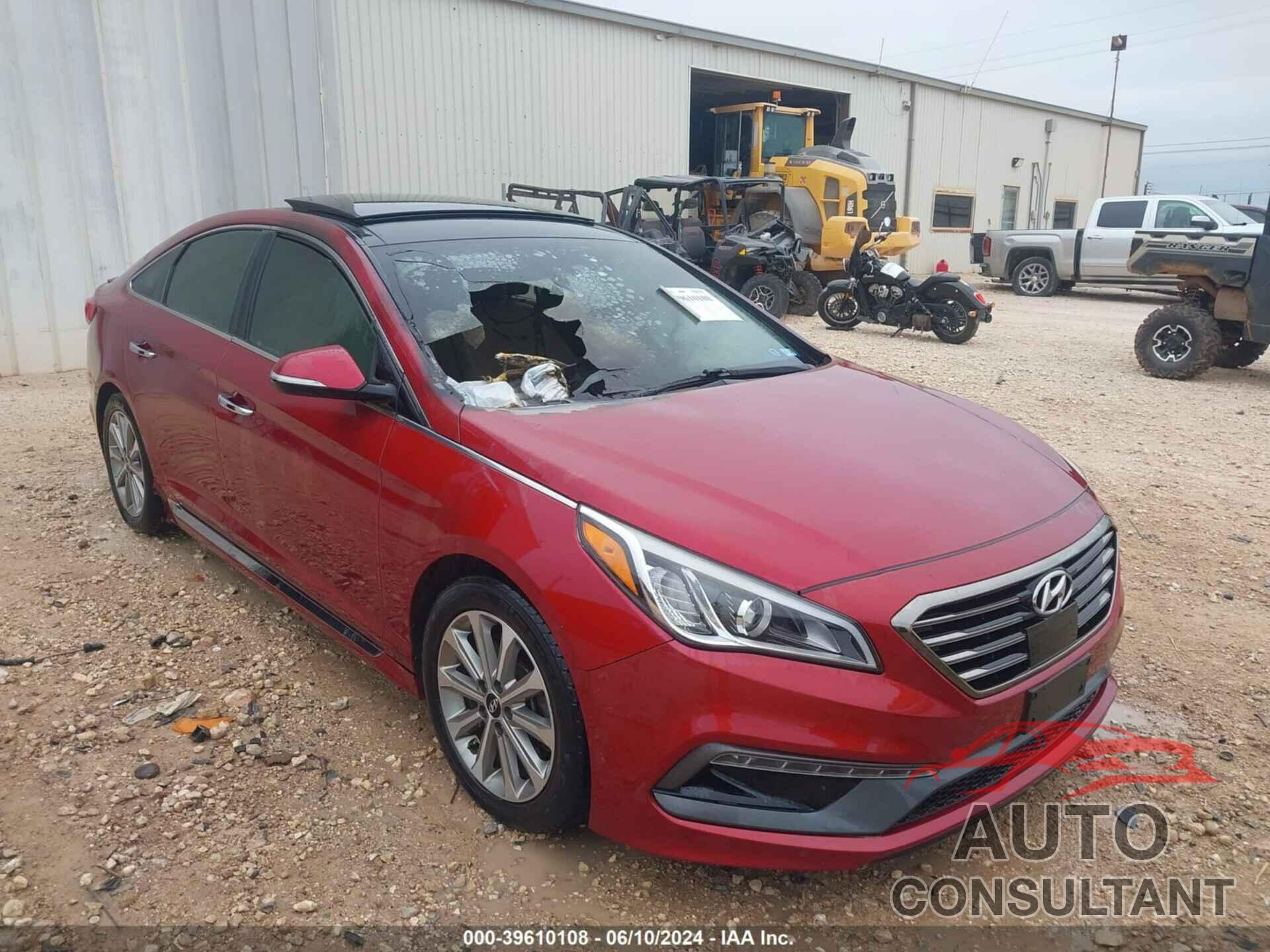 HYUNDAI SONATA 2016 - 5NPE34AF4GH332740