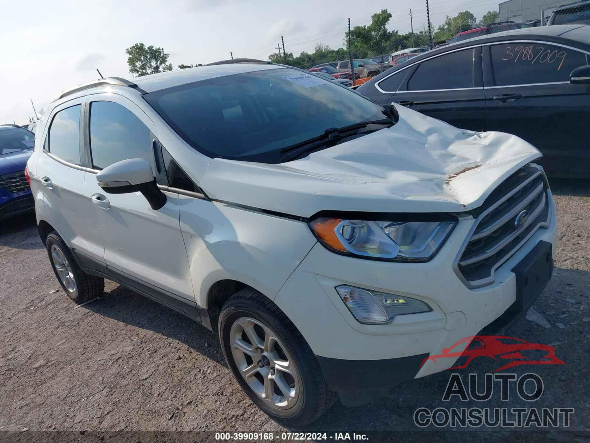 FORD ECOSPORT 2020 - MAJ6S3GL5LC330571