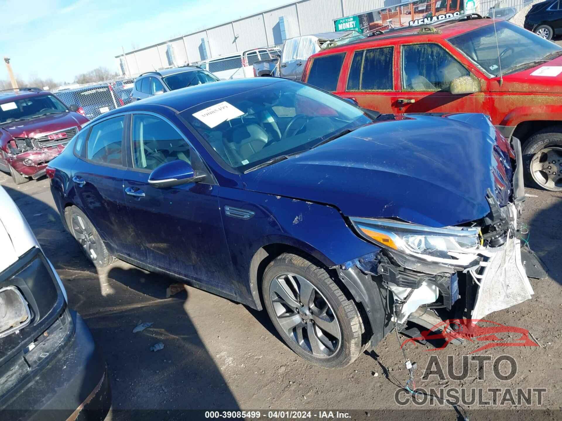 KIA OPTIMA 2020 - 5XXGT4L39LG412424