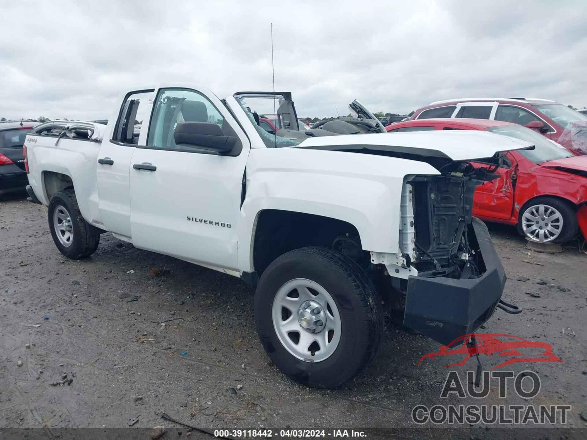 CHEVROLET SILVERADO 1500 2017 - 1GCVKNEH4HZ352307