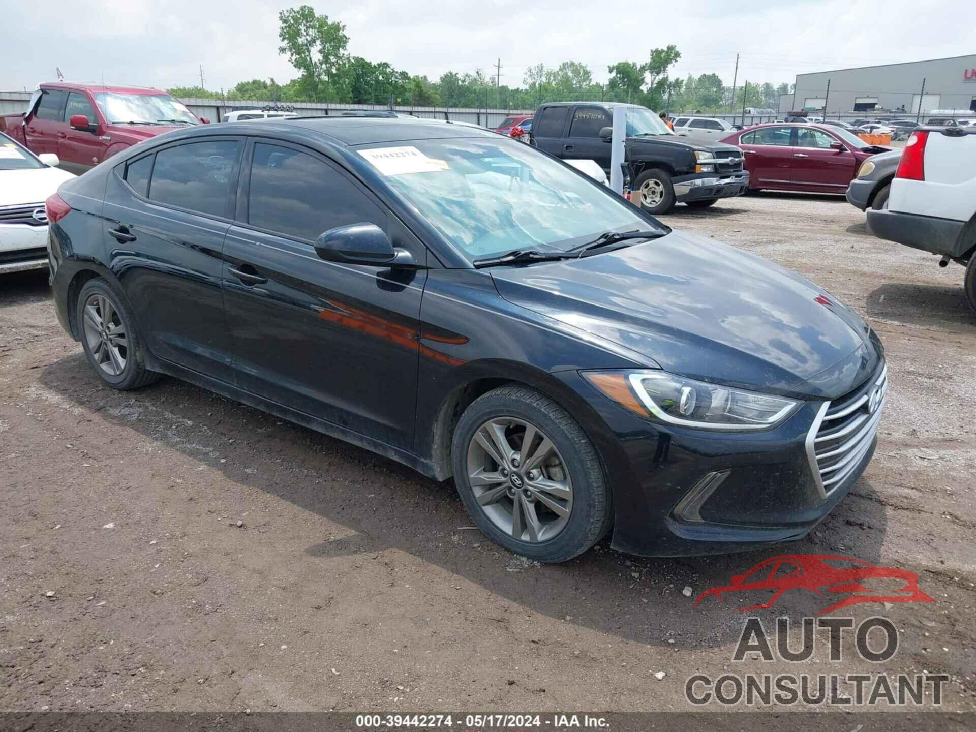 HYUNDAI ELANTRA 2018 - 5NPD84LF8JH274861