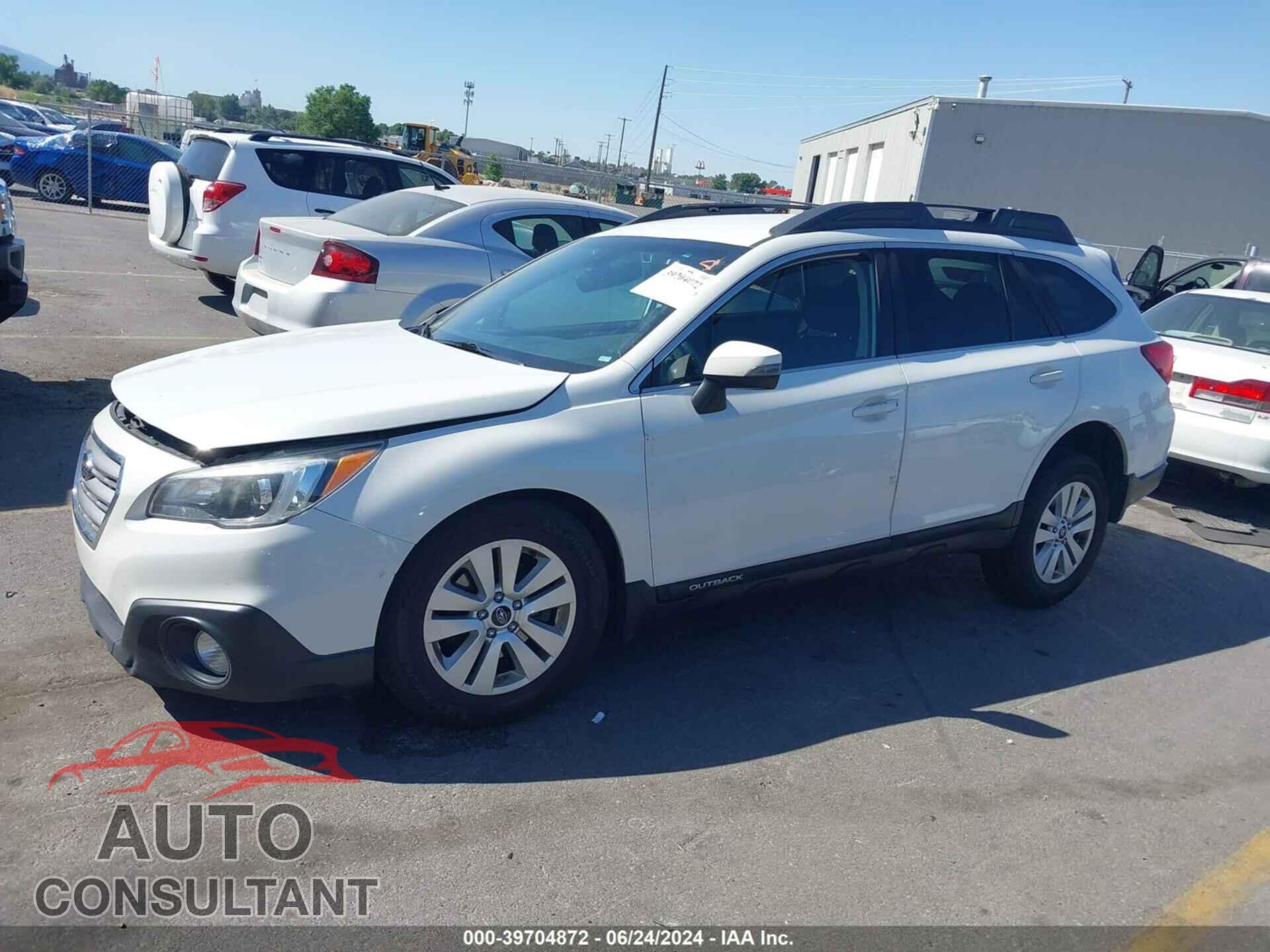 SUBARU OUTBACK 2017 - 4S4BSAFC4H3203294