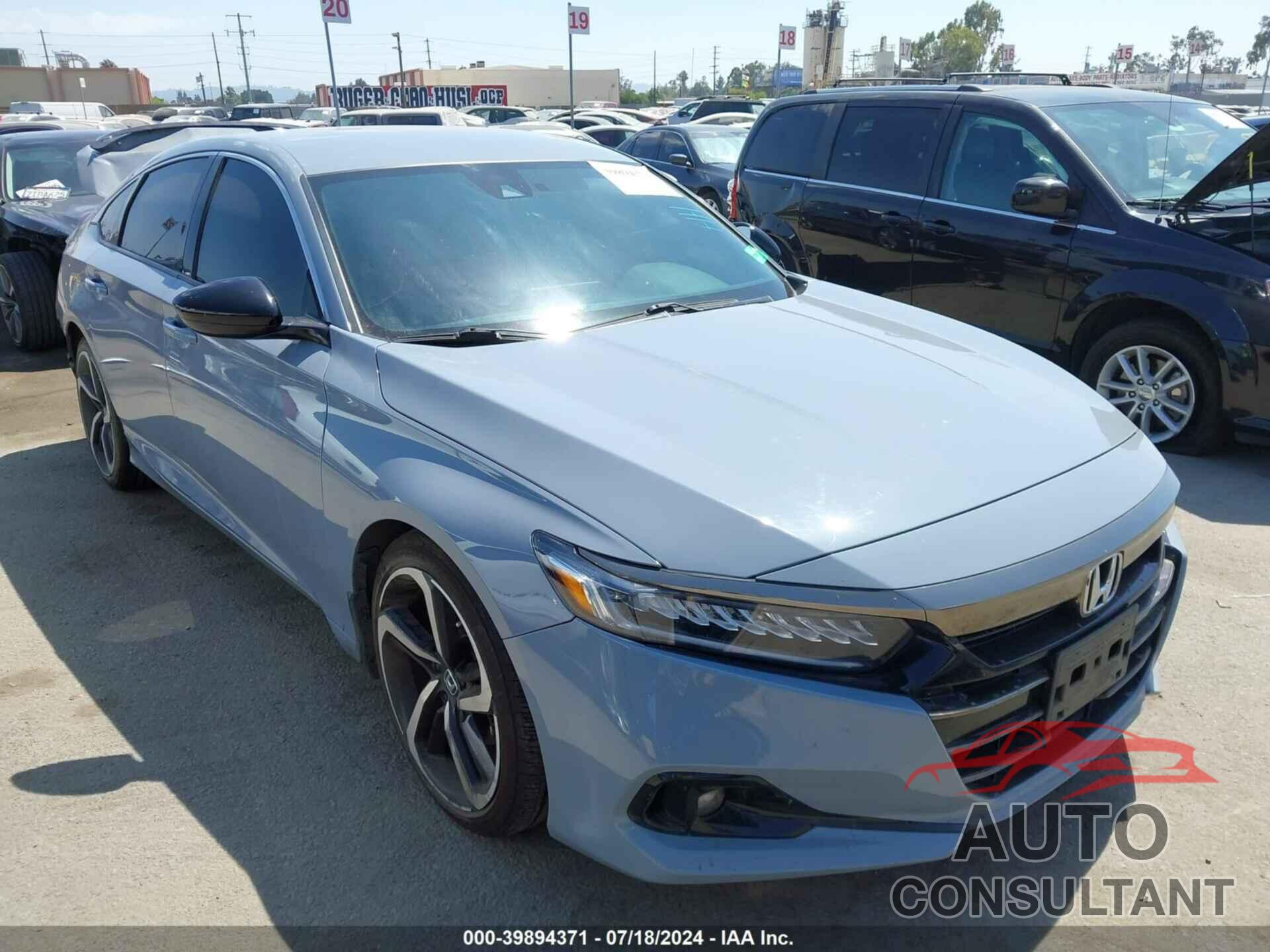 HONDA ACCORD 2022 - 1HGCV1F3XNA018966