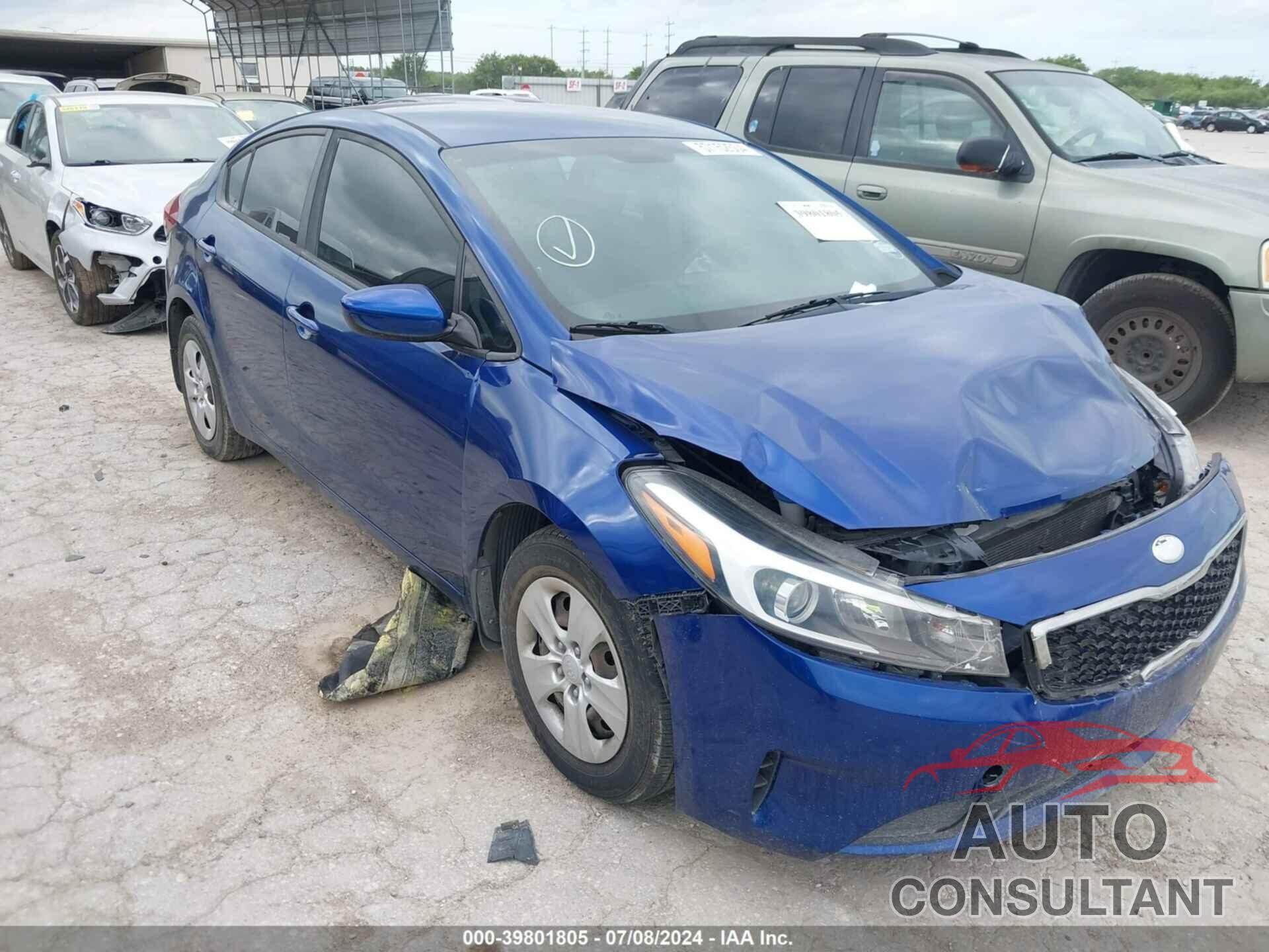 KIA FORTE 2017 - 3KPFK4A78HE135835