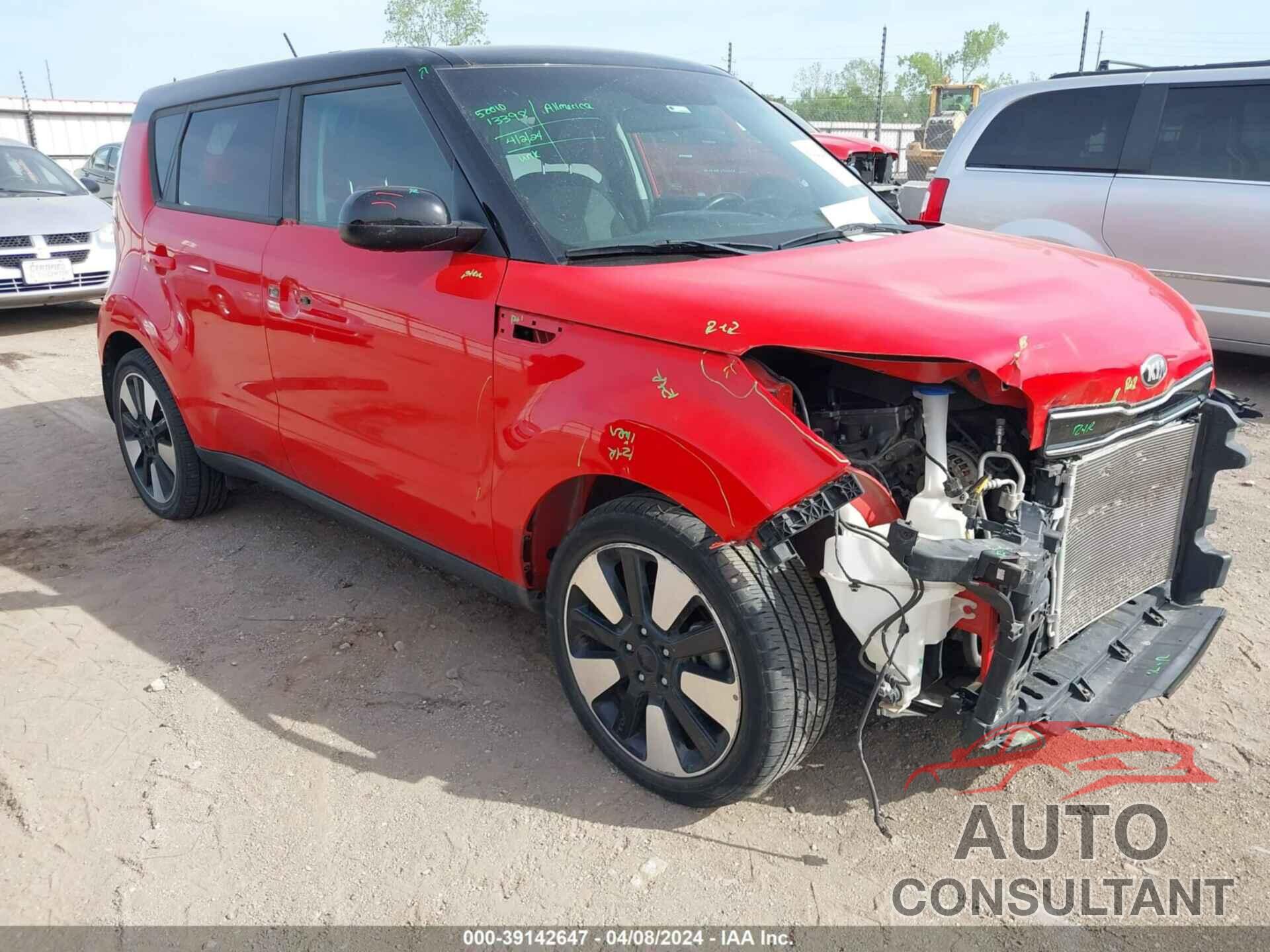 KIA SOUL 2018 - KNDJP3A57J7597510