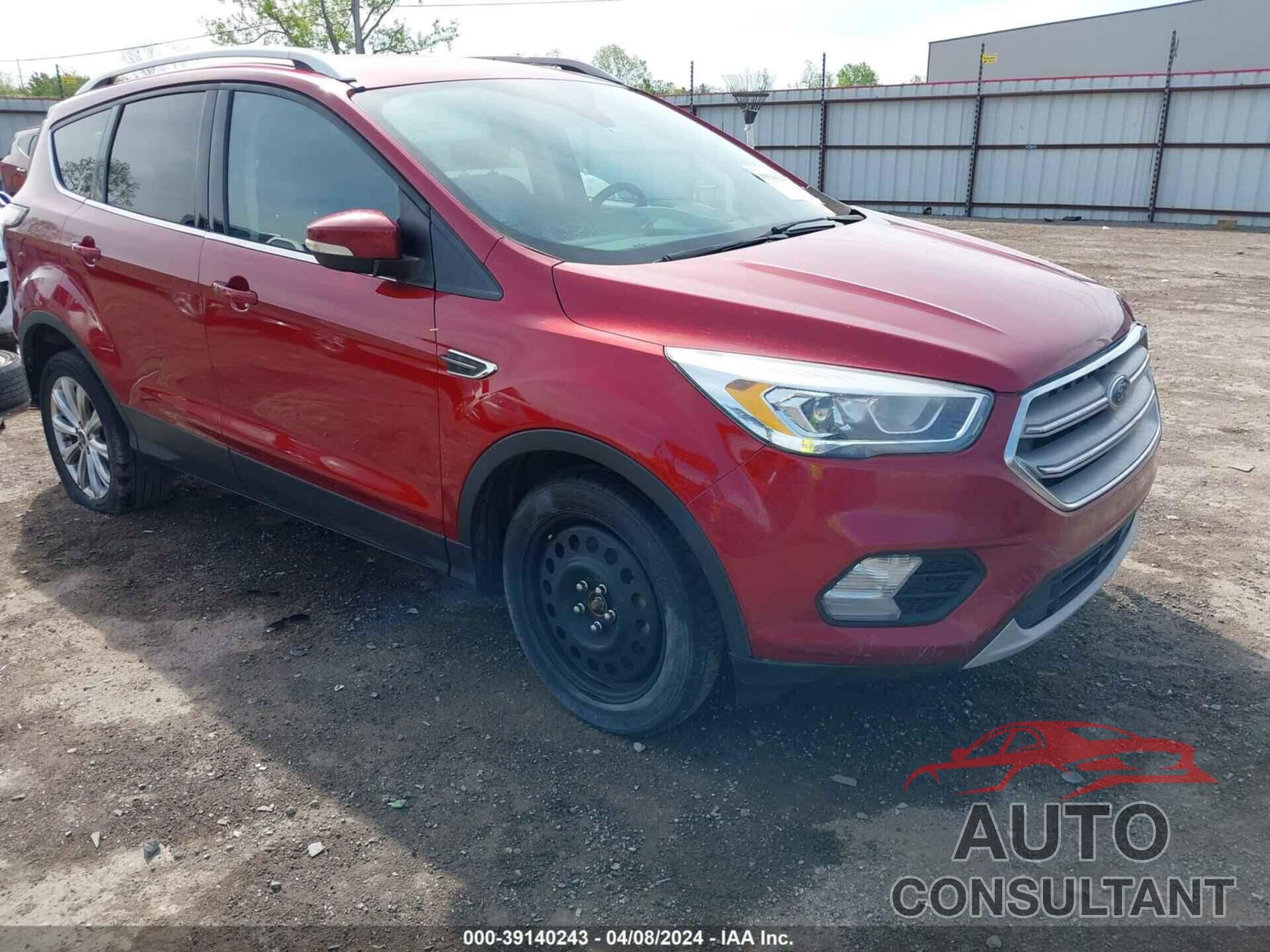 FORD ESCAPE 2017 - 1FMCU0J98HUF05864