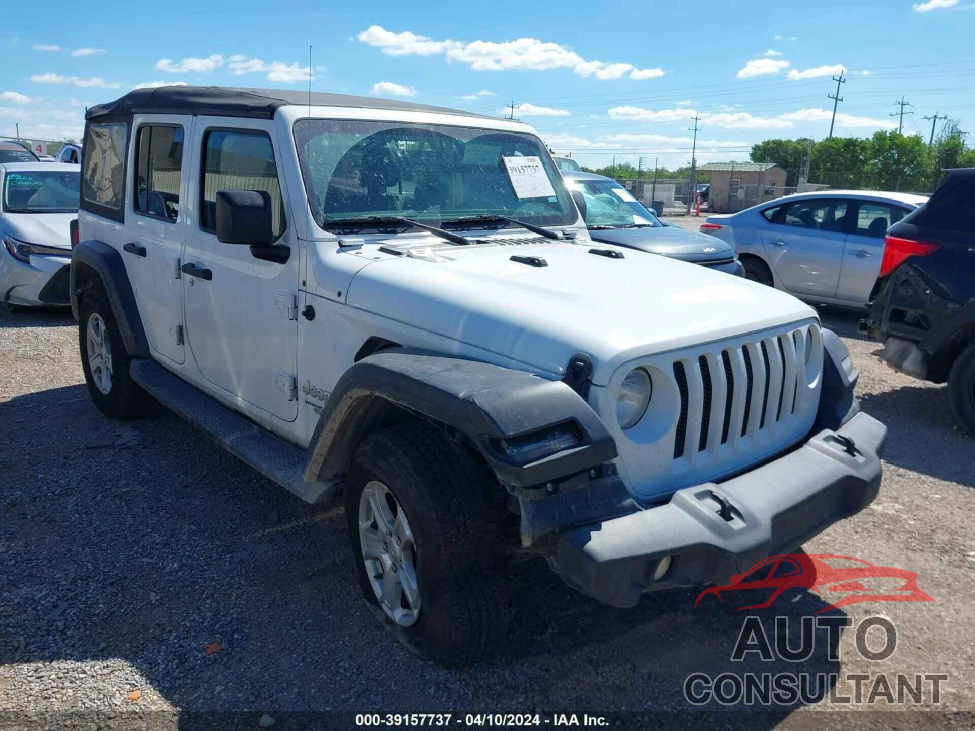 JEEP WRANGLER UNLIMITED 2019 - 1C4HJXDG2KW538182
