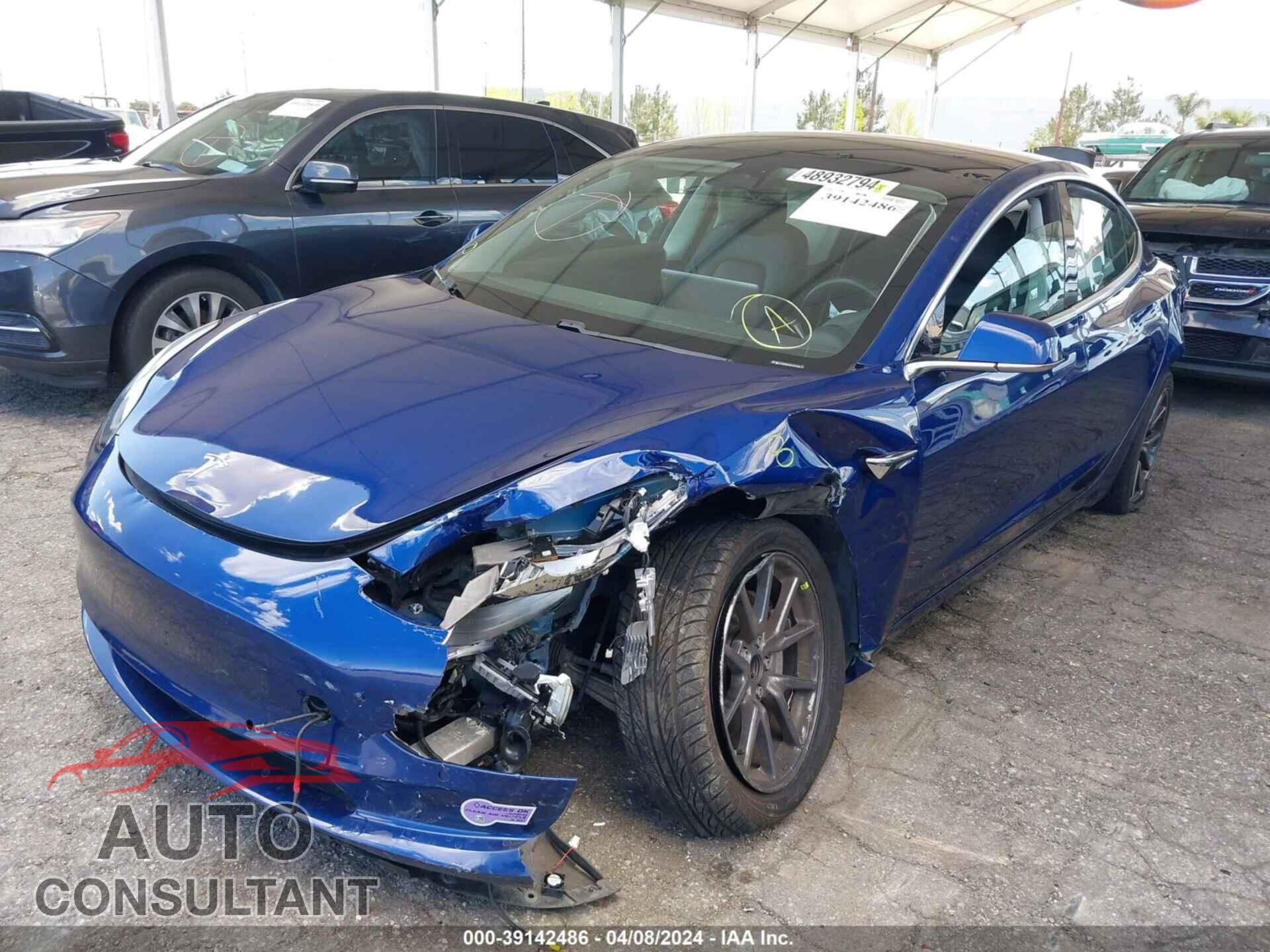 TESLA MODEL 3 2019 - 5YJ3E1EA0KF427205
