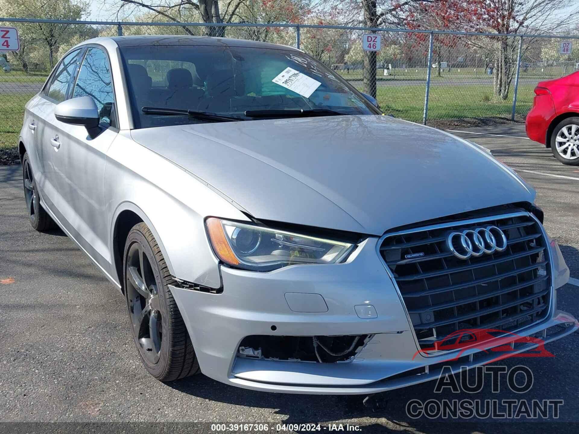 AUDI A3 2016 - WAUB8GFF7G1043743