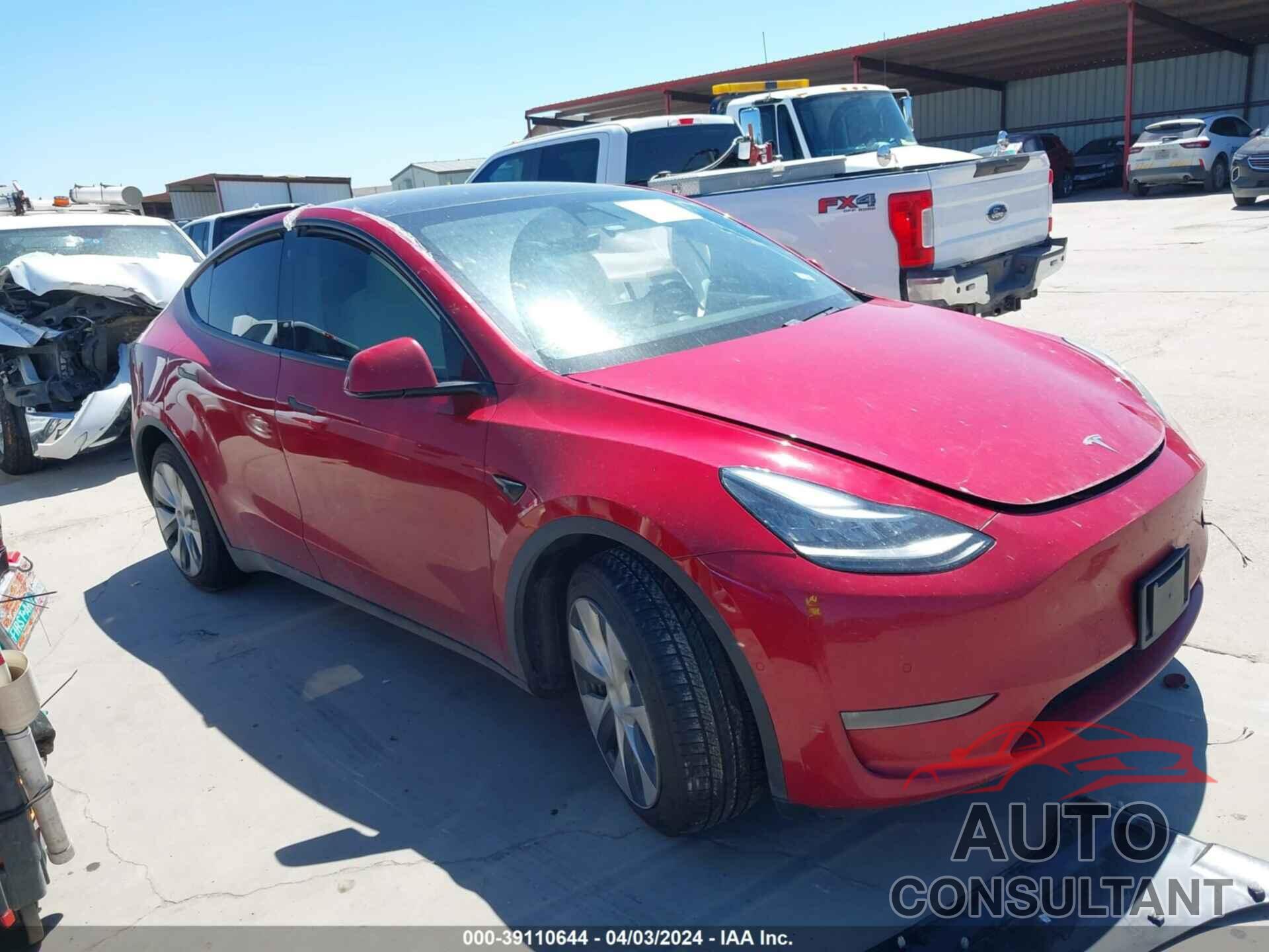 TESLA MODEL Y 2020 - 5YJYGDEE3LF032389