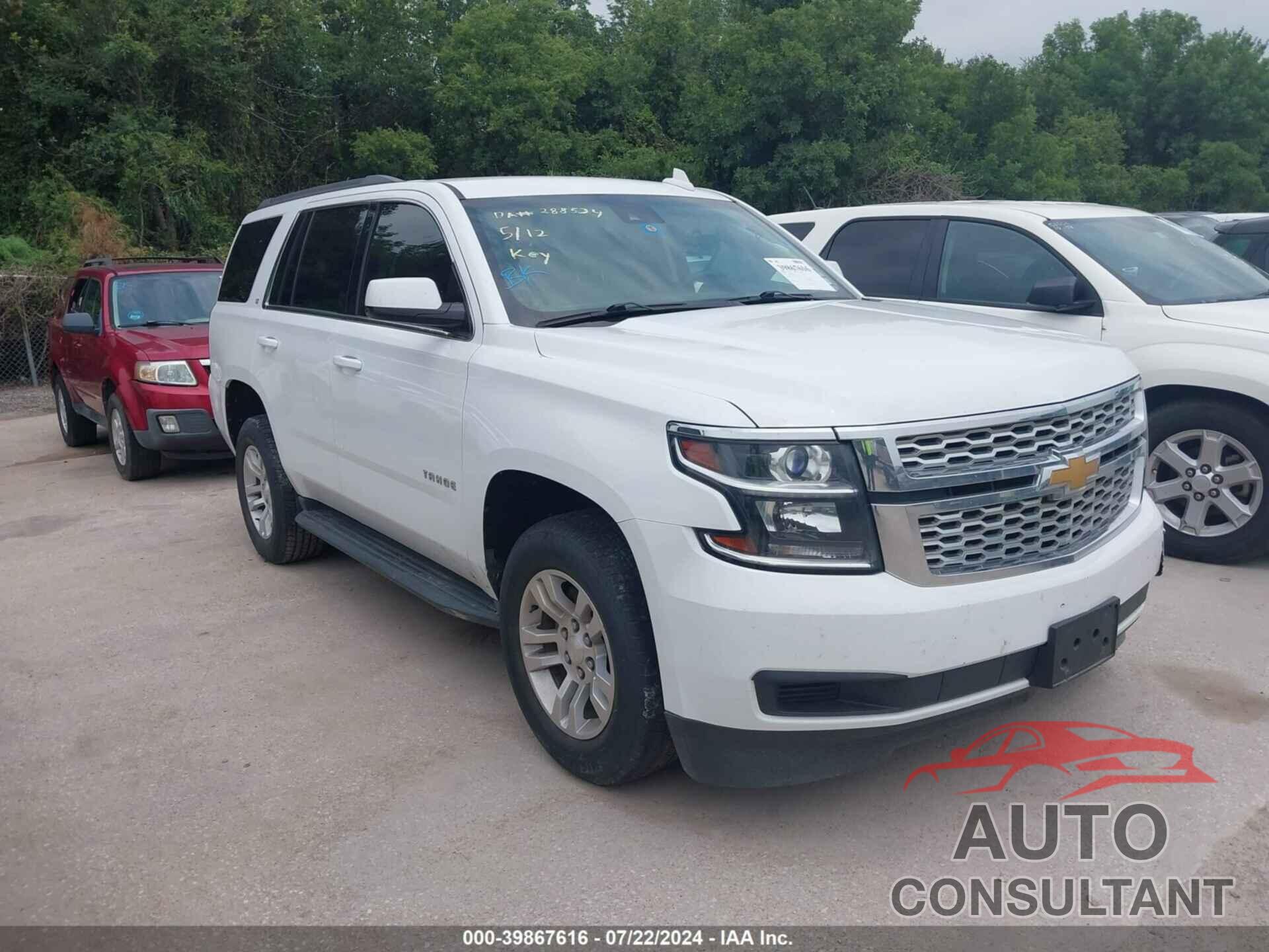 CHEVROLET TAHOE 2016 - 1GNSCBKC6GR431703