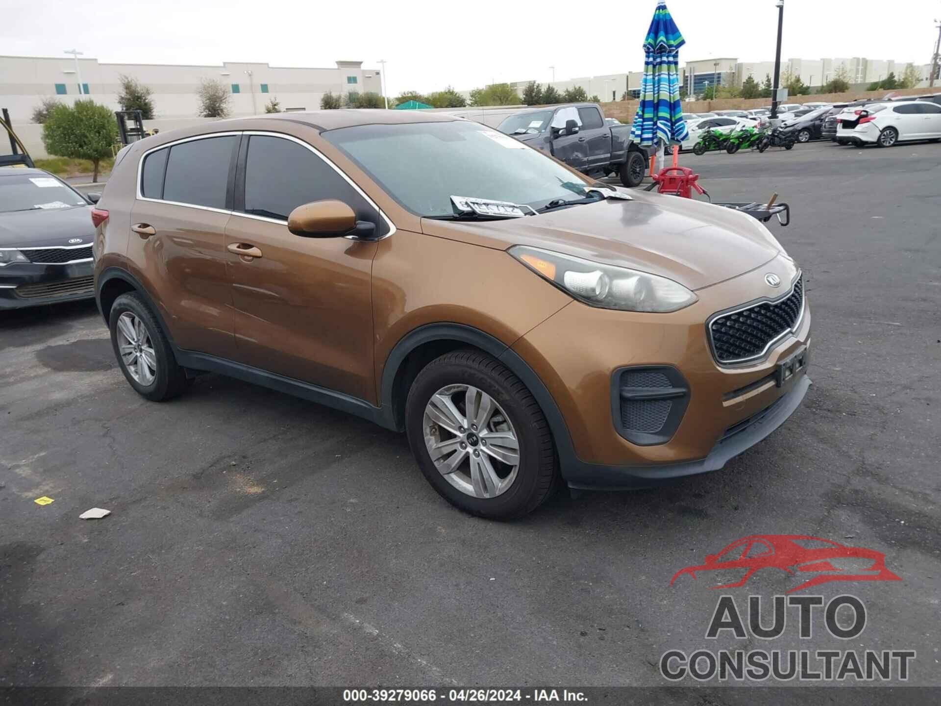 KIA SPORTAGE 2018 - KNDPM3AC8J7375446