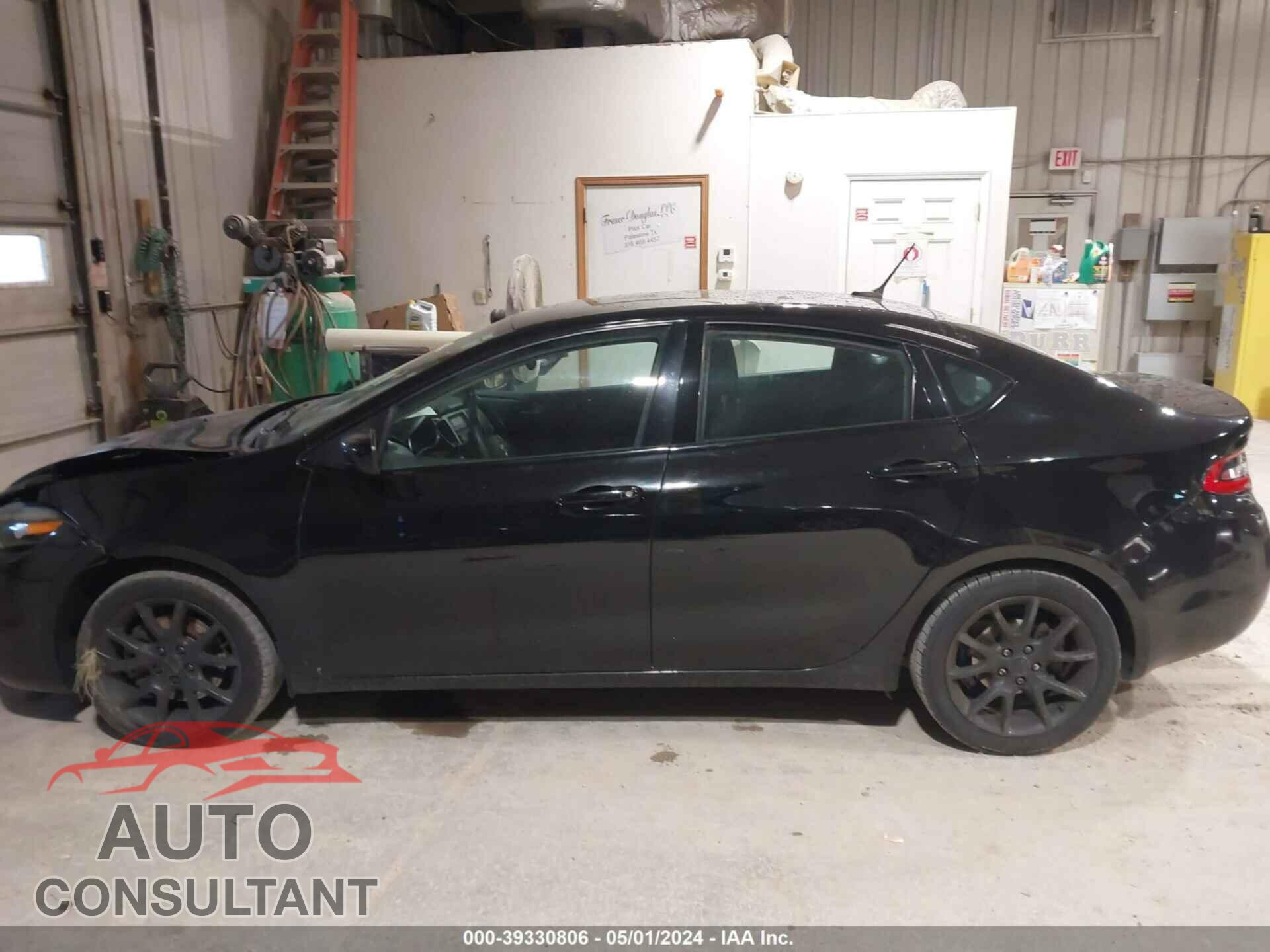DODGE DART 2016 - 1C3CDFAA7GD591768