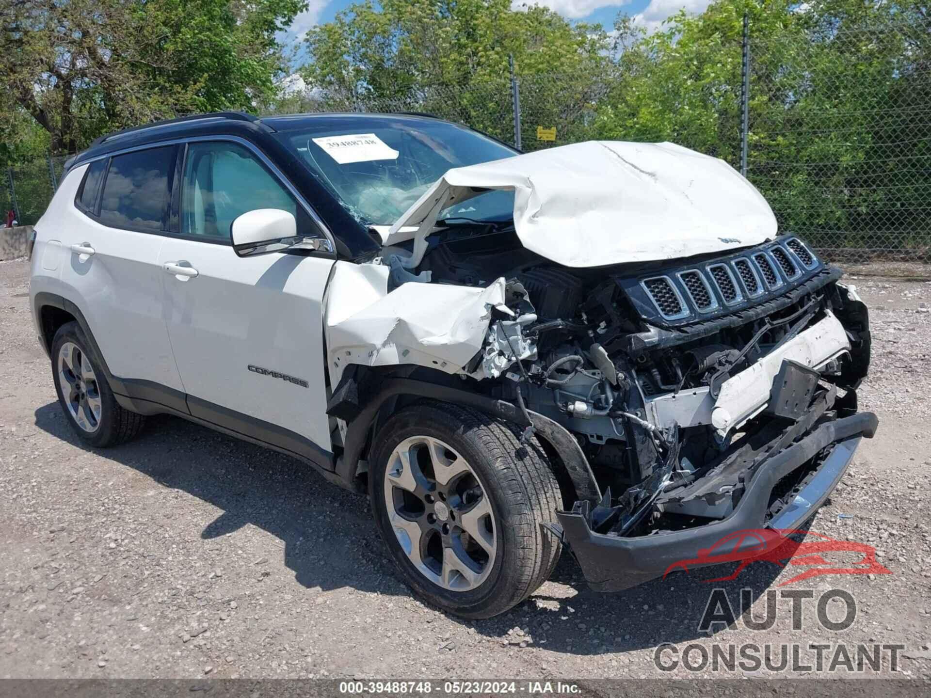 JEEP COMPASS 2020 - 3C4NJDCB7LT168202