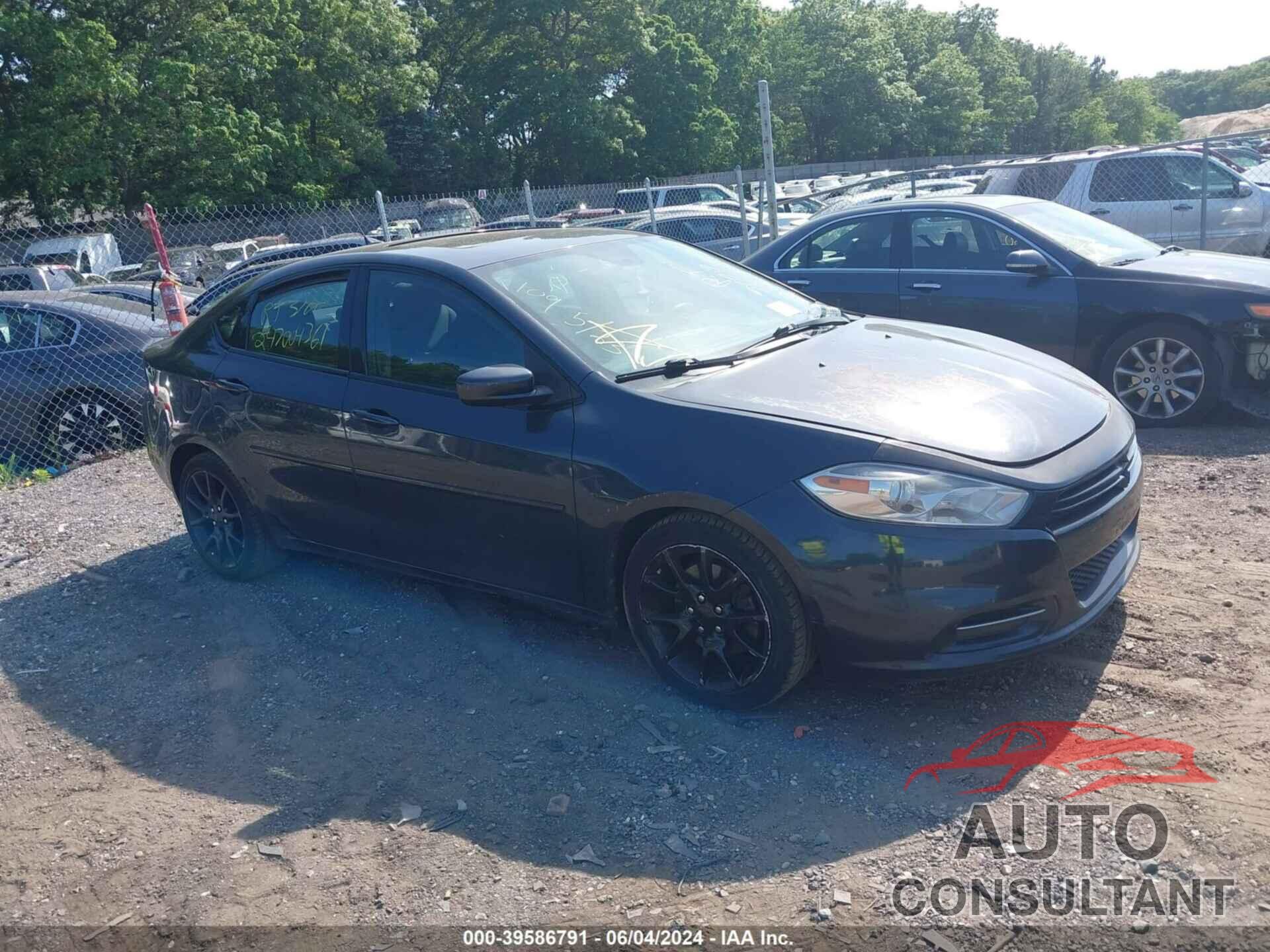 DODGE DART 2013 - 1C3CDFBA6DD267947