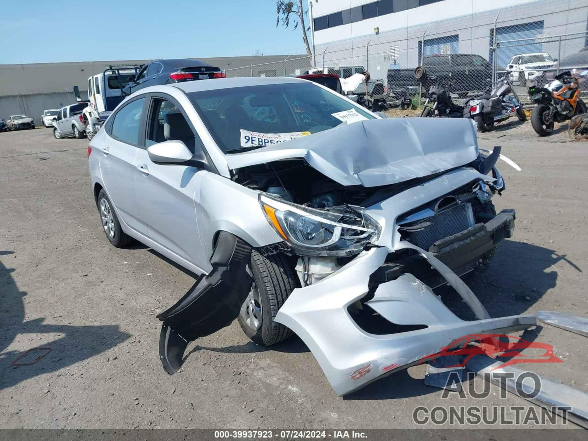 HYUNDAI ACCENT 2017 - KMHCT4AE8HU297704