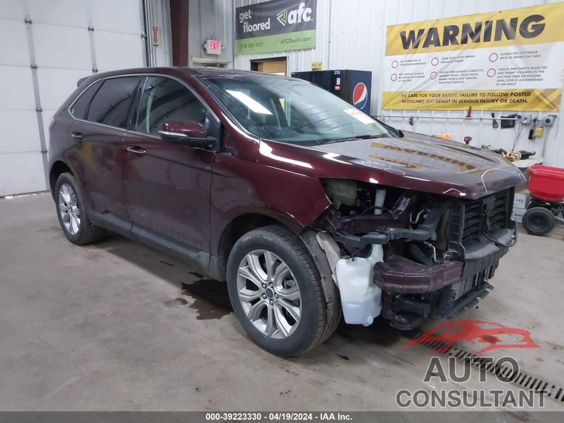 FORD EDGE 2022 - 2FMPK4K97NBB06619