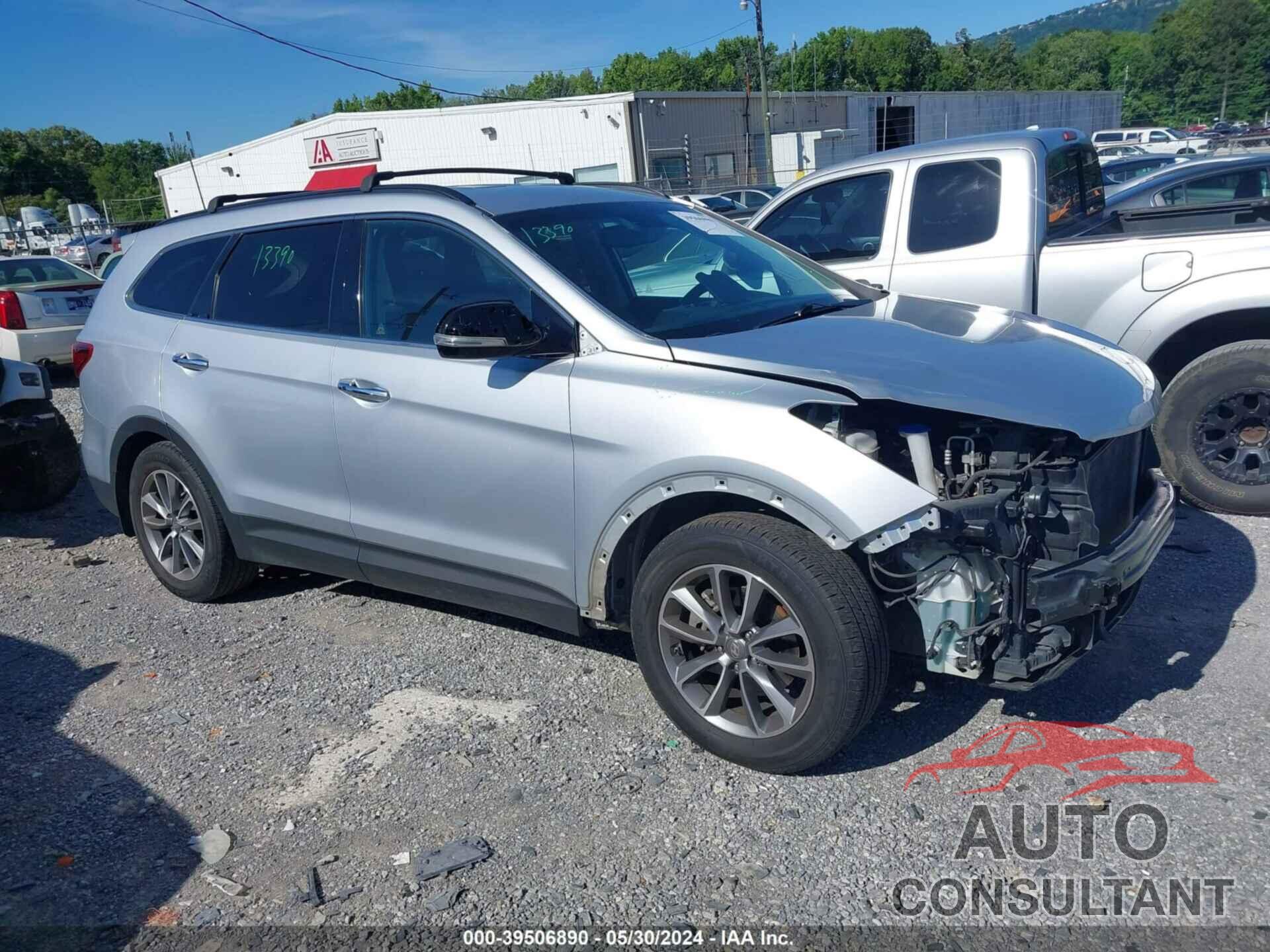 HYUNDAI SANTA FE 2018 - KM8SN4HF7JU283562