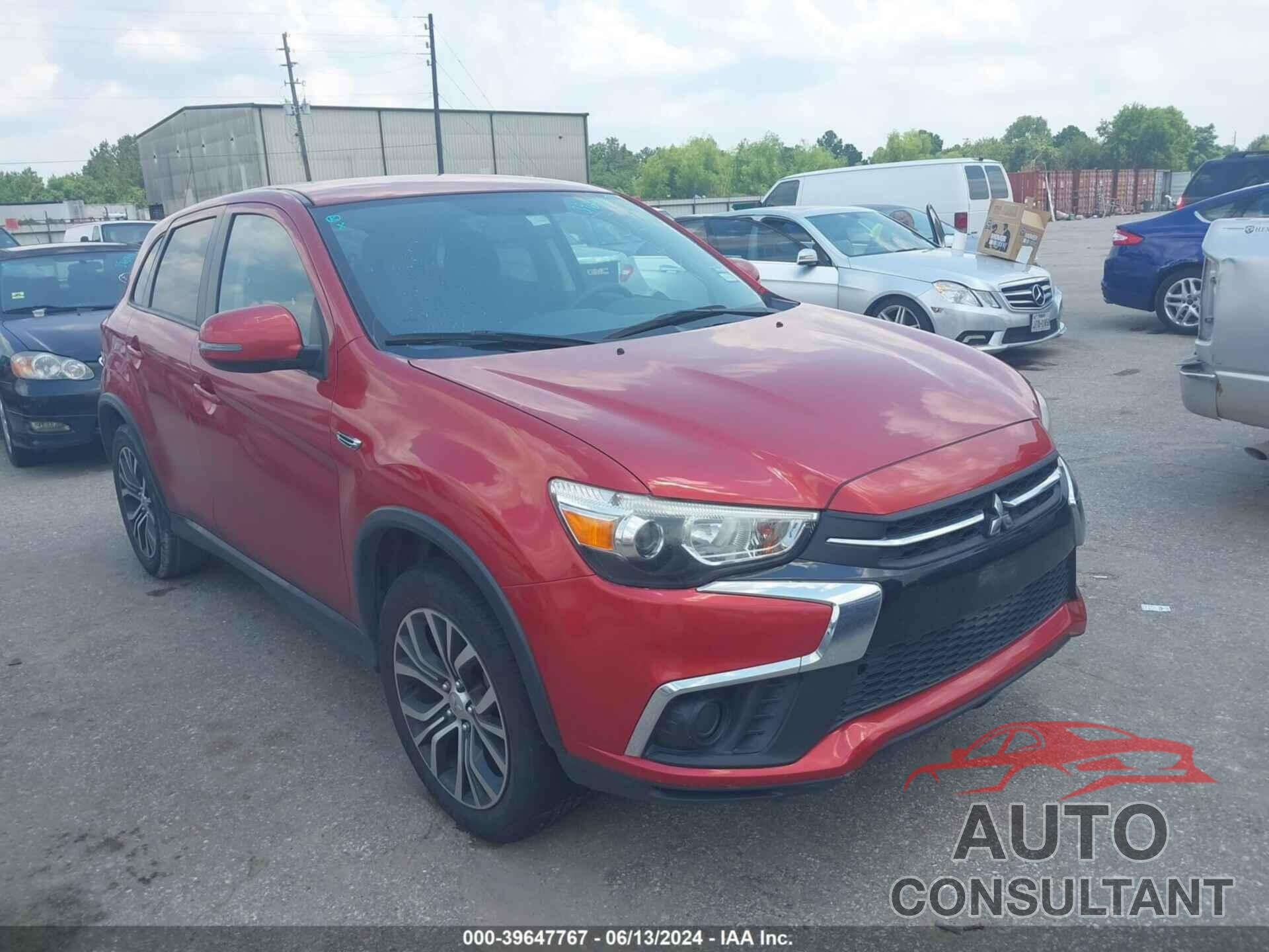 MITSUBISHI OUTLANDER SPORT 2018 - JA4AP3AU8JZ027635