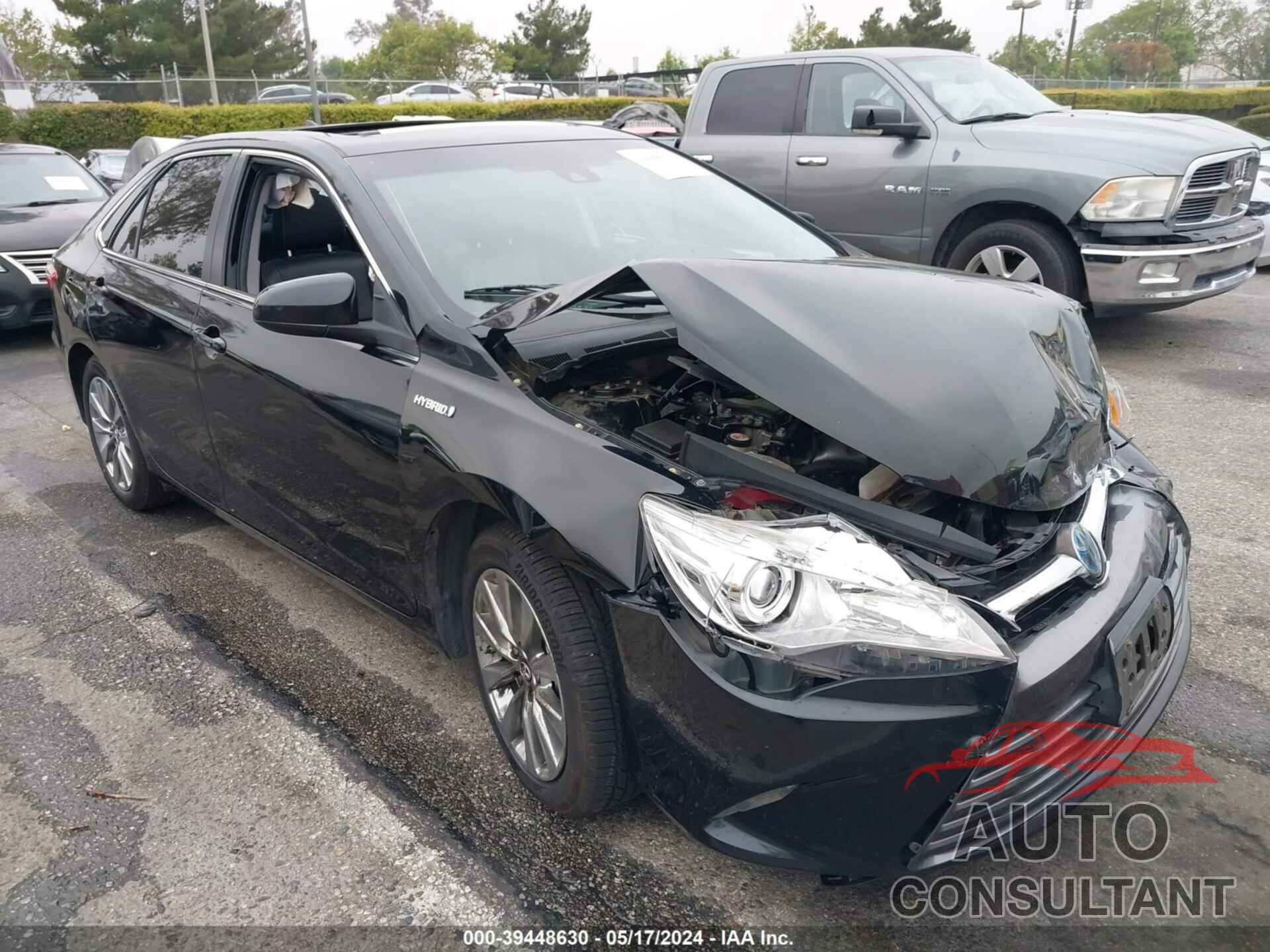 TOYOTA CAMRY 2017 - 4T1BD1FK5HU218351