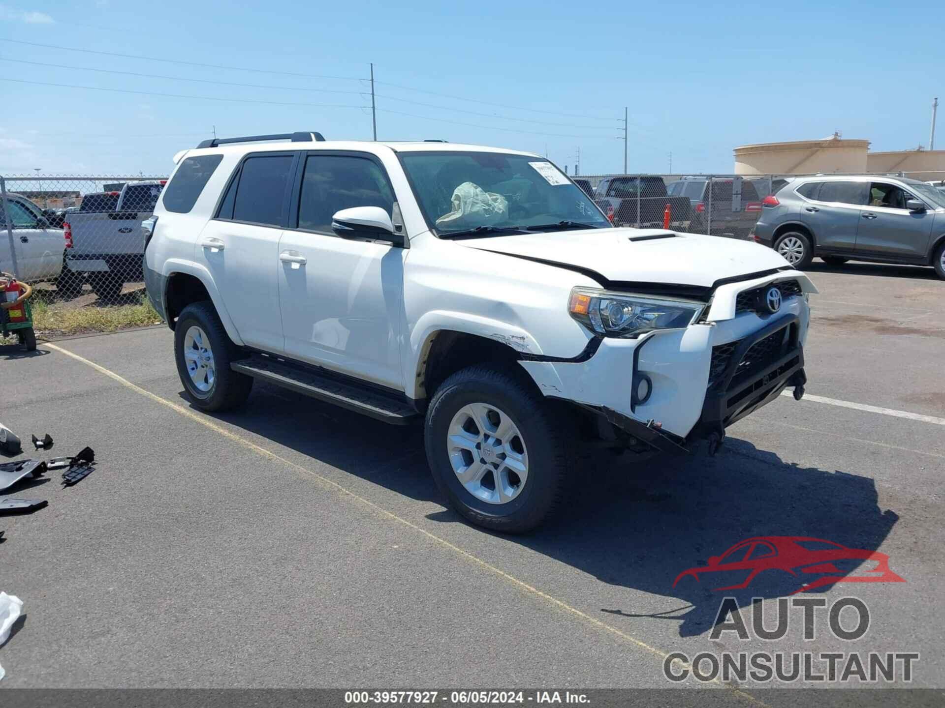 TOYOTA 4RUNNER 2016 - JTEBU5JR6G5364729