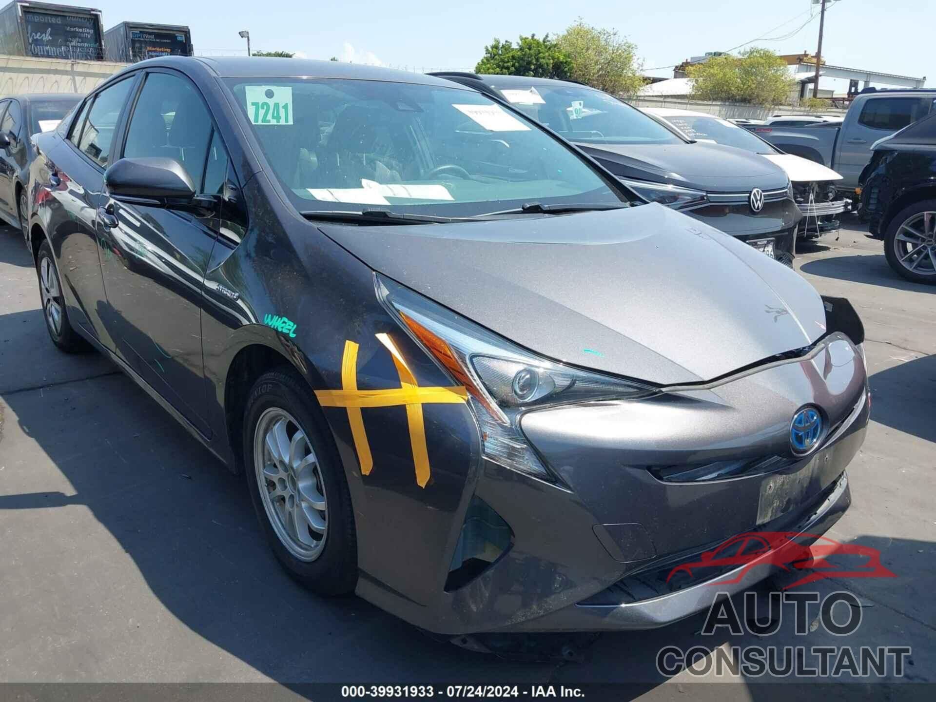 TOYOTA PRIUS 2017 - JTDKARFU3H3536164