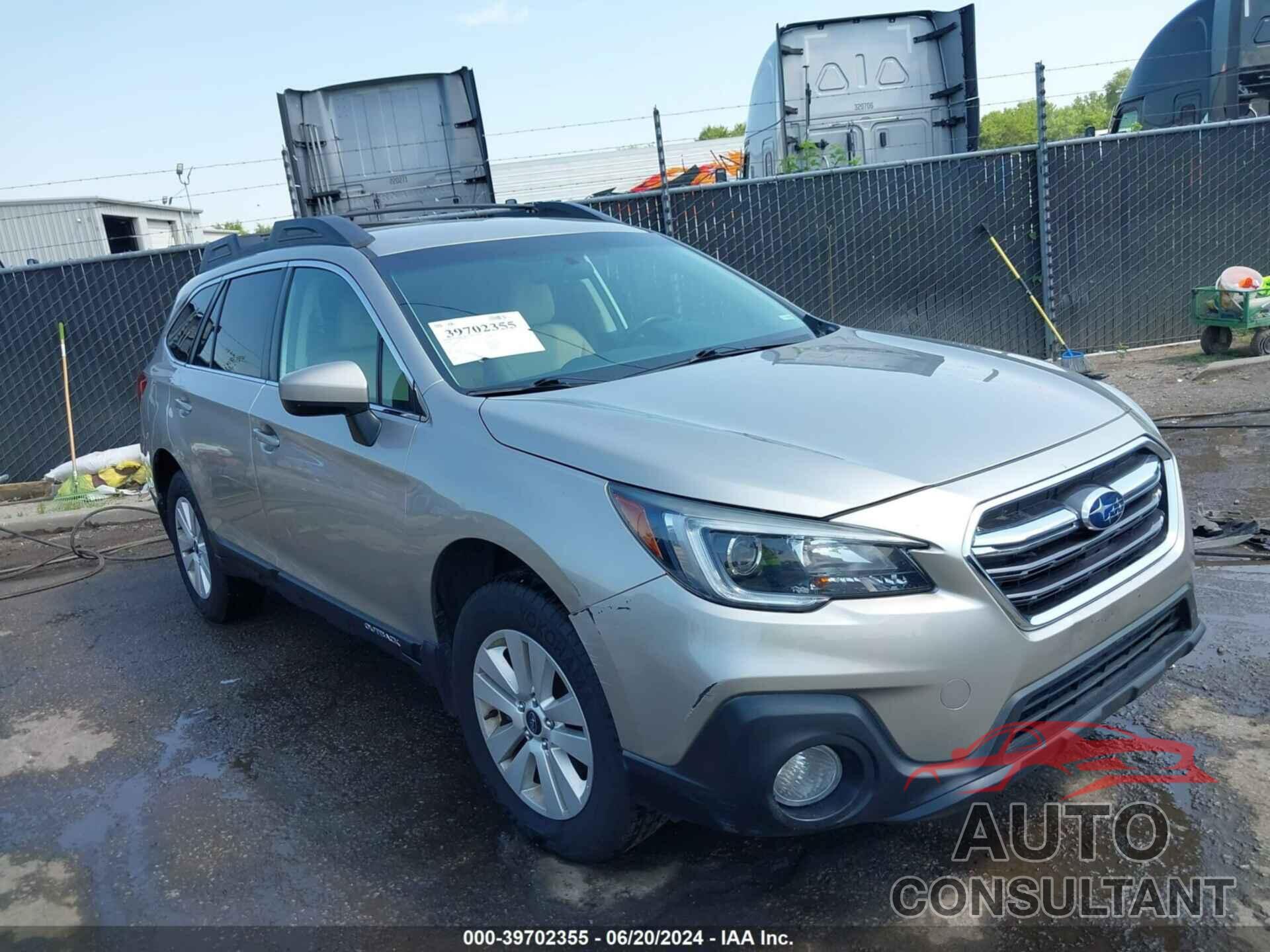 SUBARU OUTBACK 2018 - 4S4BSACC1J3245951