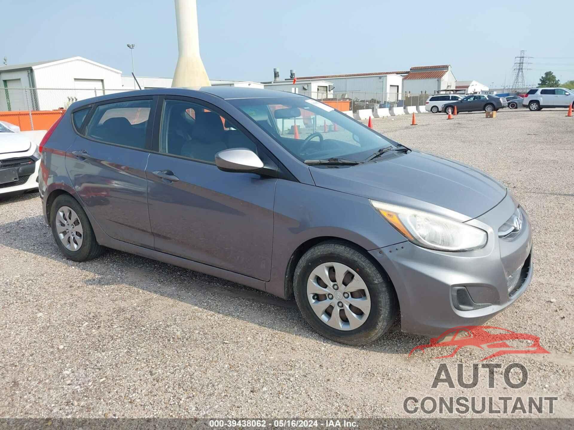 HYUNDAI ACCENT 2016 - KMHCT5AE8GU279336