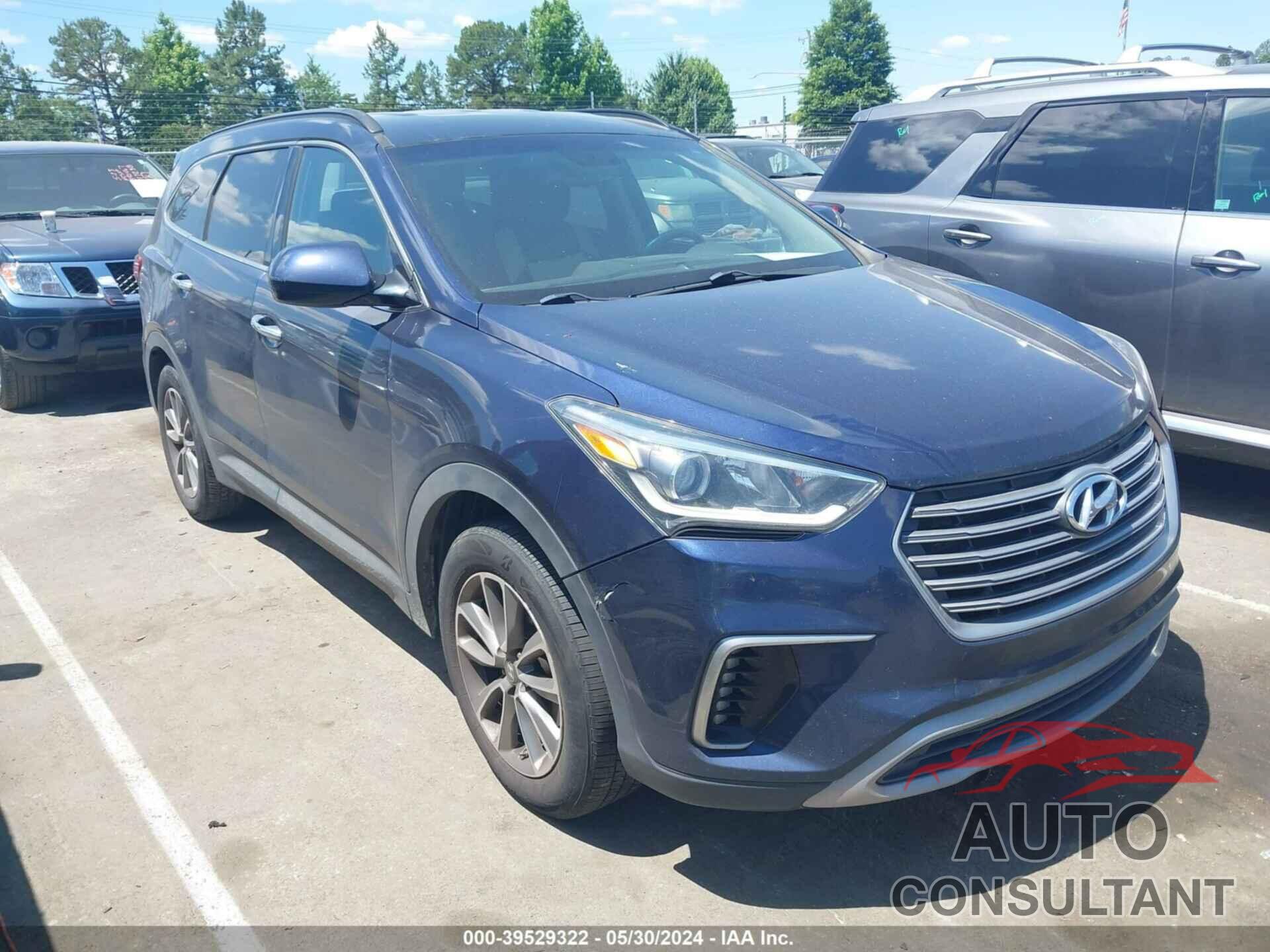 HYUNDAI SANTA FE 2017 - KM8SM4HF9HU212487