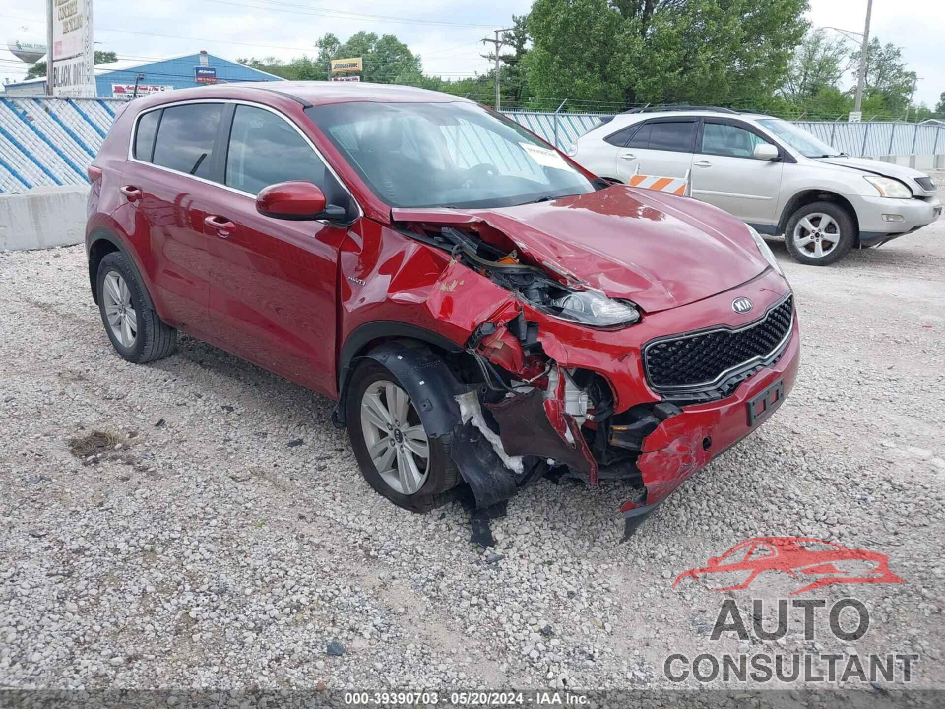 KIA SPORTAGE 2018 - KNDPMCAC7J7368830