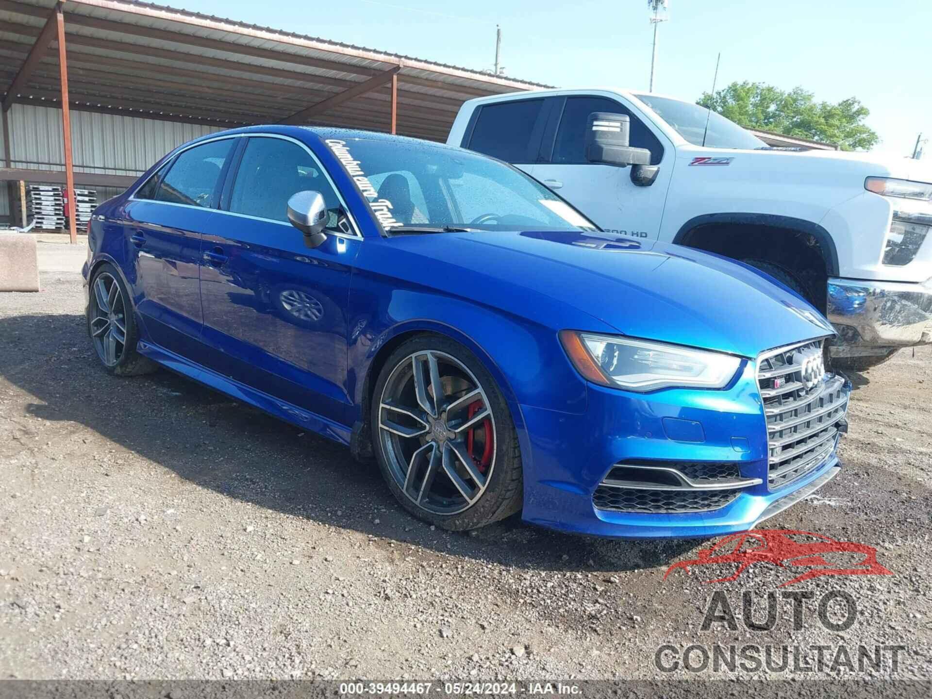 AUDI S3 2016 - WAUB1GFF9G1069667