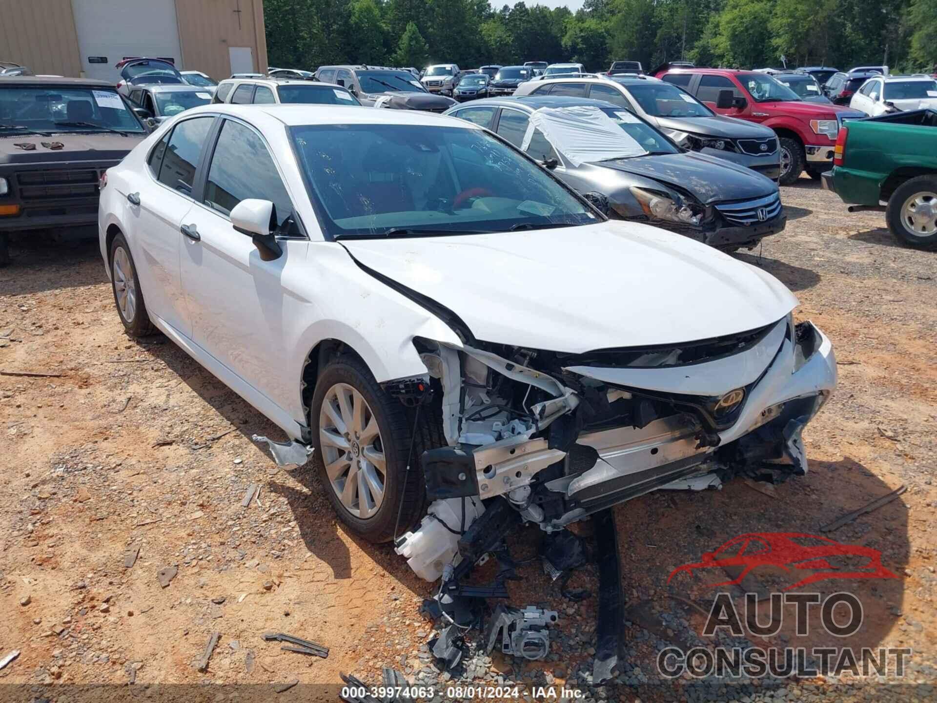 TOYOTA CAMRY 2019 - 4T1B11HKXKU752989