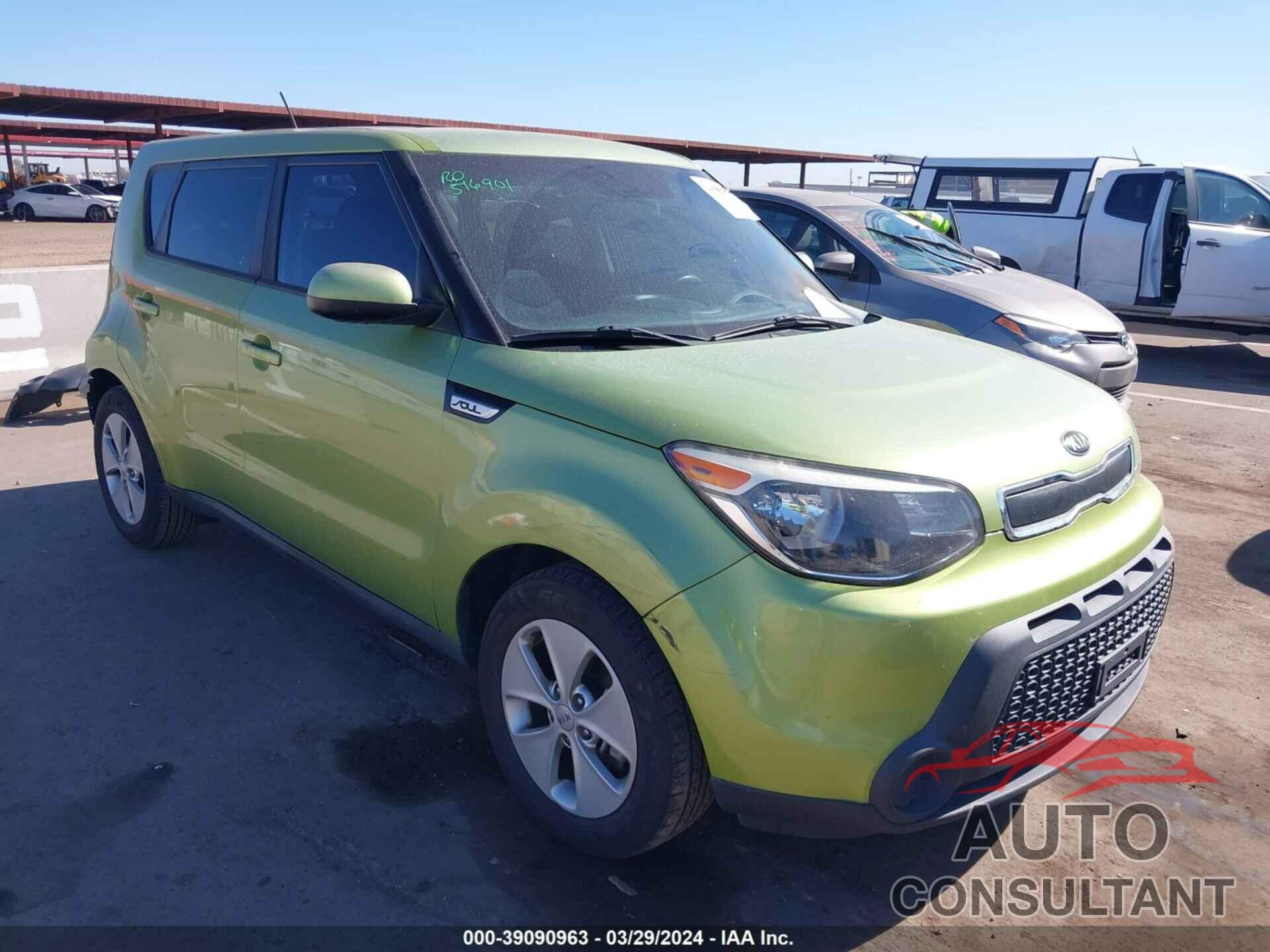 KIA SOUL 2016 - KNDJN2A28G7872378
