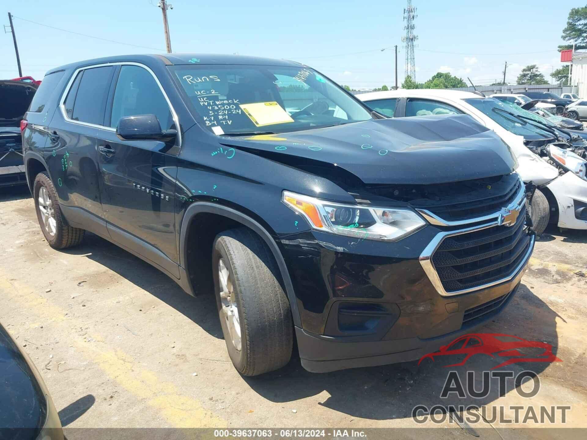 CHEVROLET TRAVERSE 2020 - 1GNERFKW3LJ179964