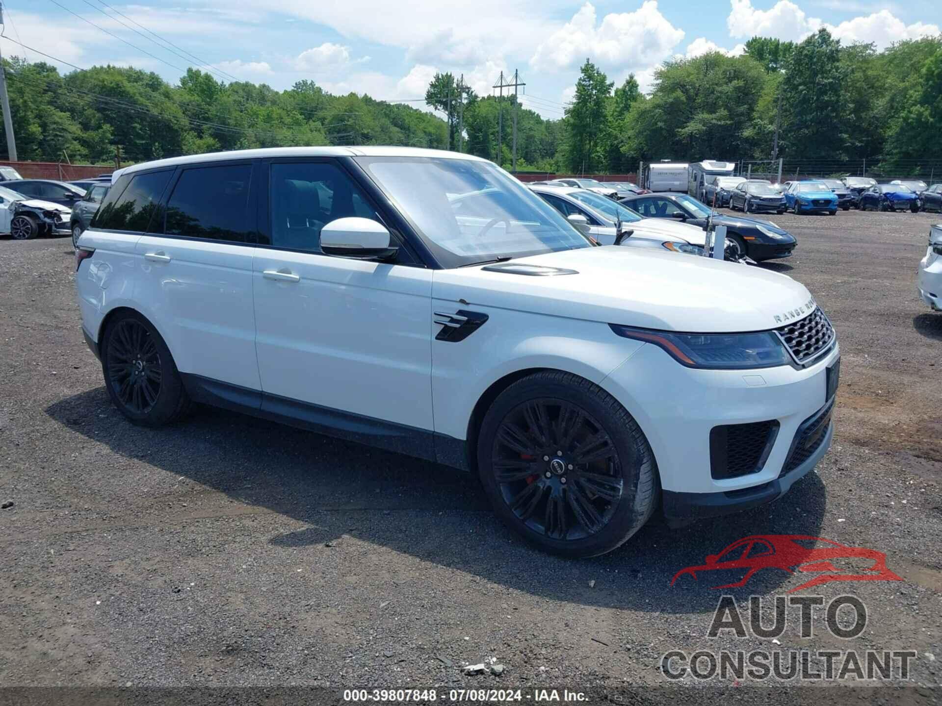 LAND ROVER RANGE ROVER SPORT 2021 - SALWG2SU3MA768758