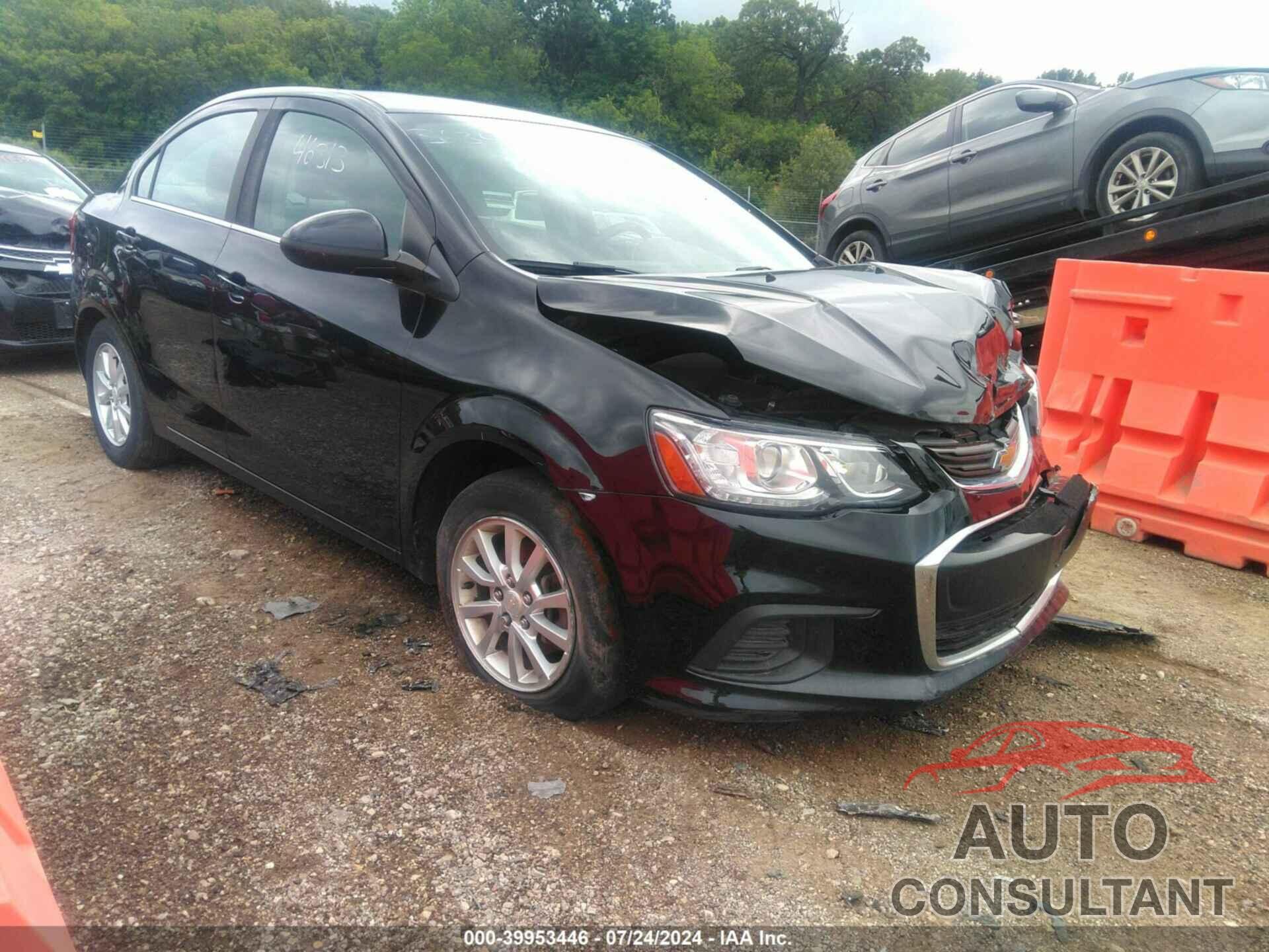 CHEVROLET SONIC 2020 - 1G1JD5SB3L4133491