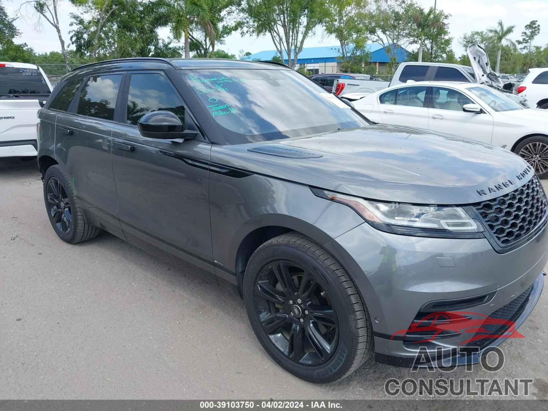 LAND ROVER RANGE ROVER VELAR 2018 - SALYL2RX3JA738904