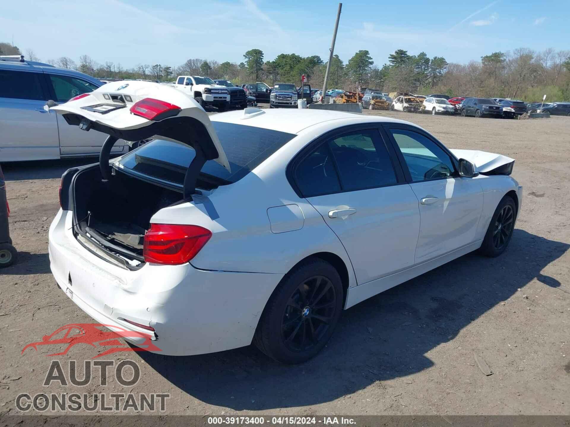 BMW 320 2016 - WBA8E5G59GNU20207