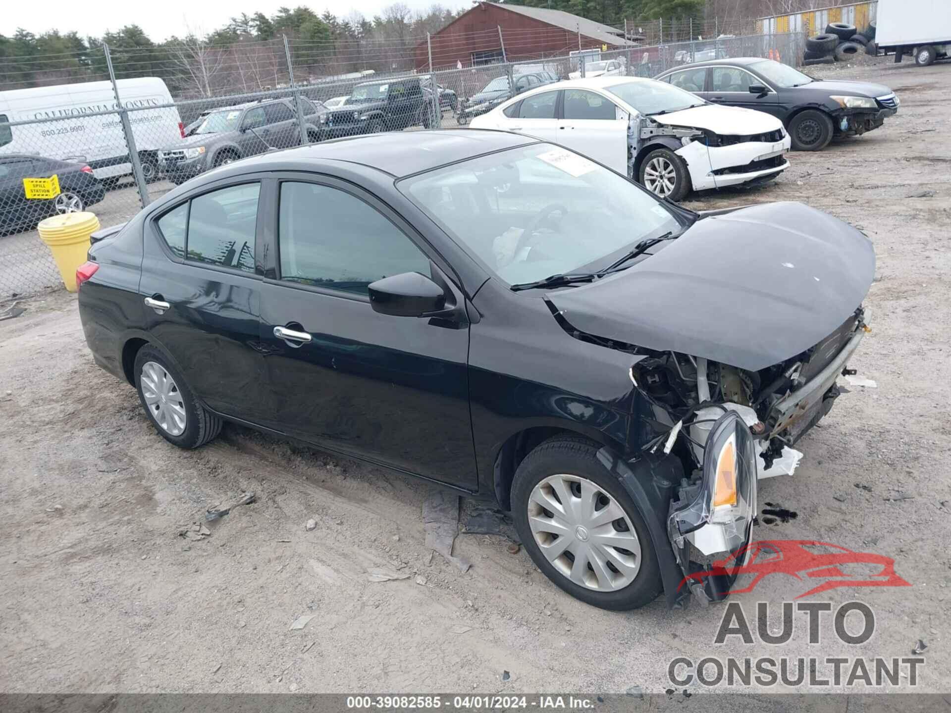 NISSAN VERSA 2018 - 3N1CN7AP2JL851579