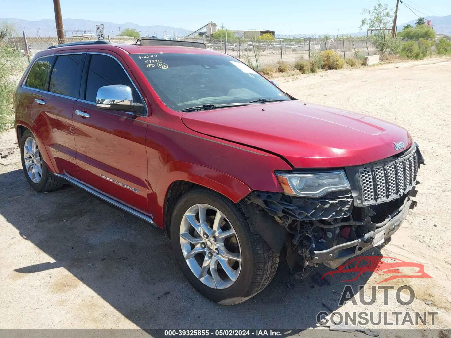 JEEP GRAND CHEROKEE 2014 - 1C4RJFJT5EC302180