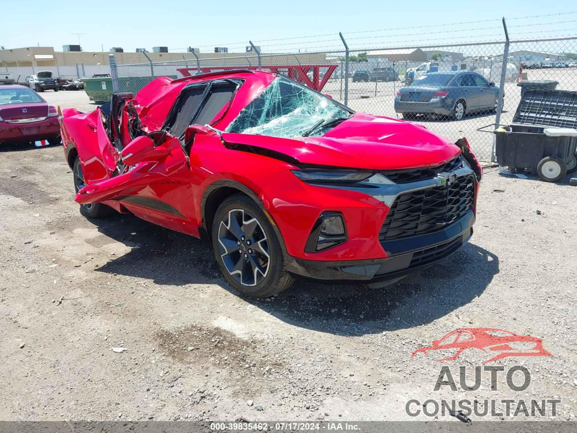 CHEVROLET BLAZER 2022 - 3GNKBKRS6NS117947