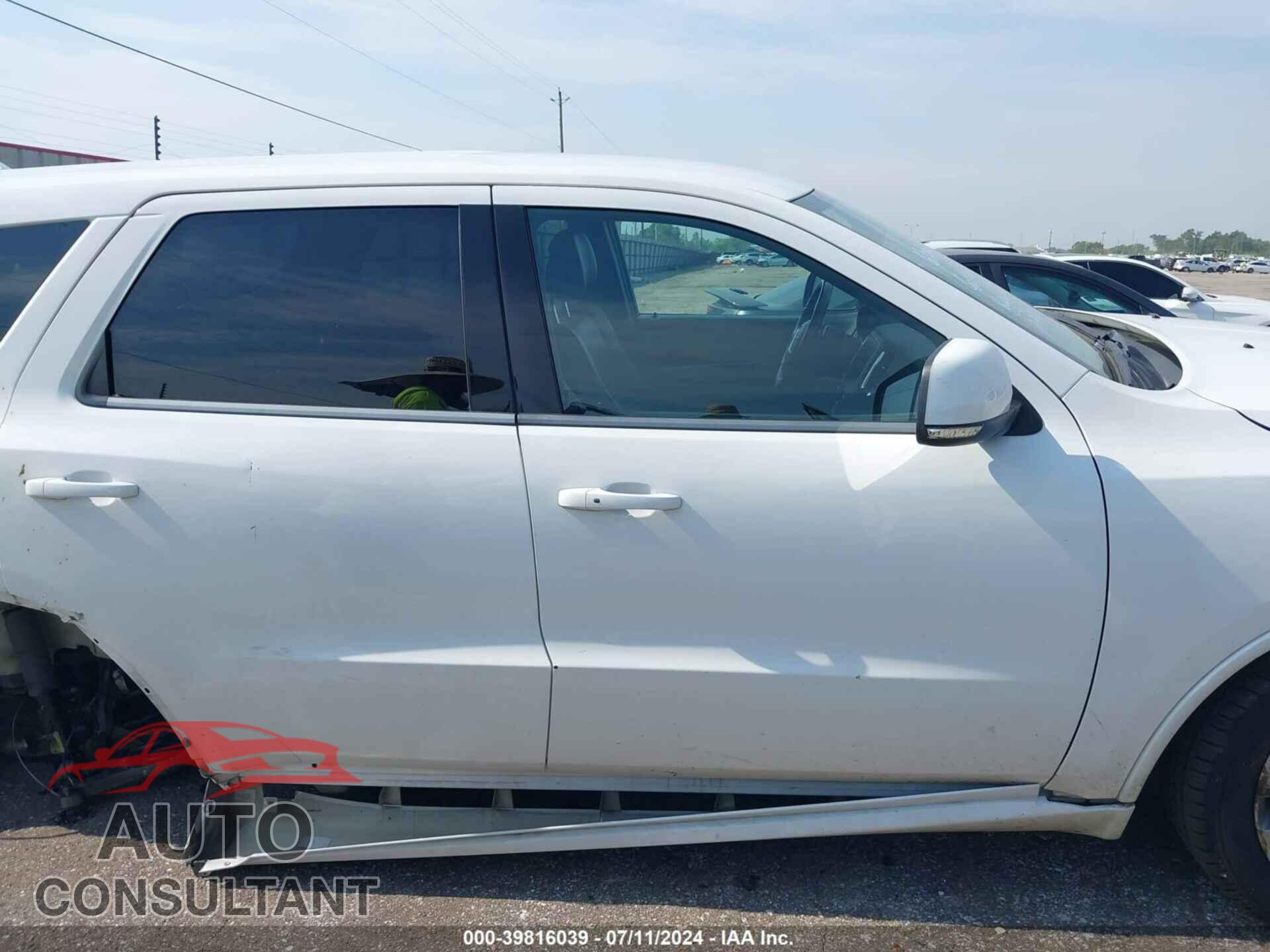 DODGE DURANGO 2019 - 1C4RDHDGXKC824476